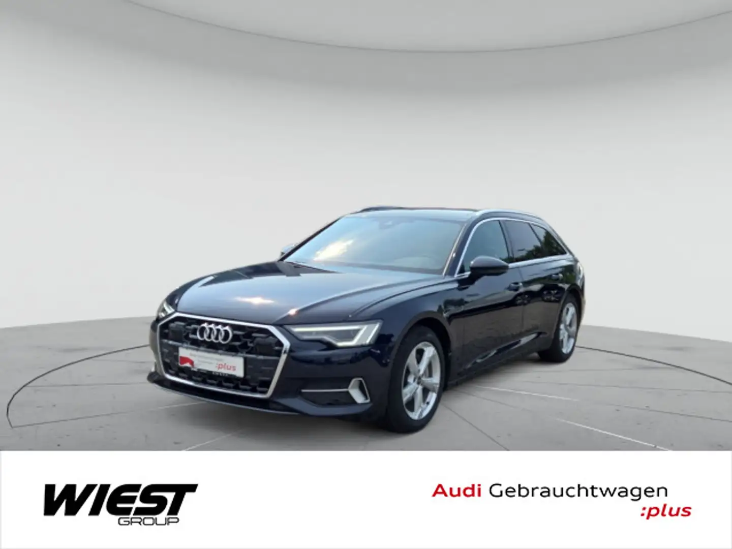 Audi A6 advanced 40 TDI qu. S tronic, LEDER/MAT Blau - 1
