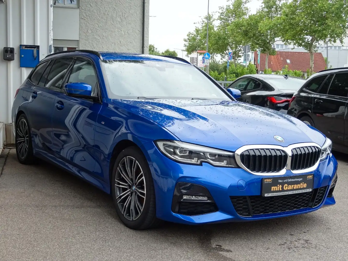 BMW 320 d Touring Aut M Sportpaket Navi LCP Alcan LED Blau - 1