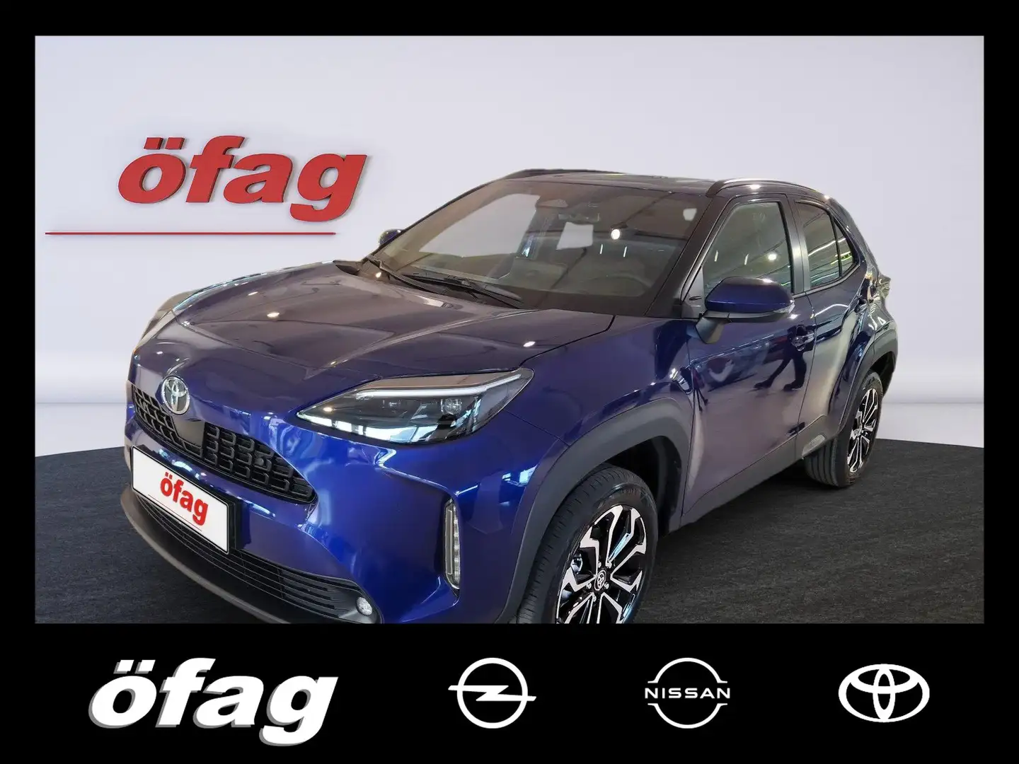 Toyota Yaris Cross 1.5 VVT-i Hybrid Active Drive Aut. Blau - 1