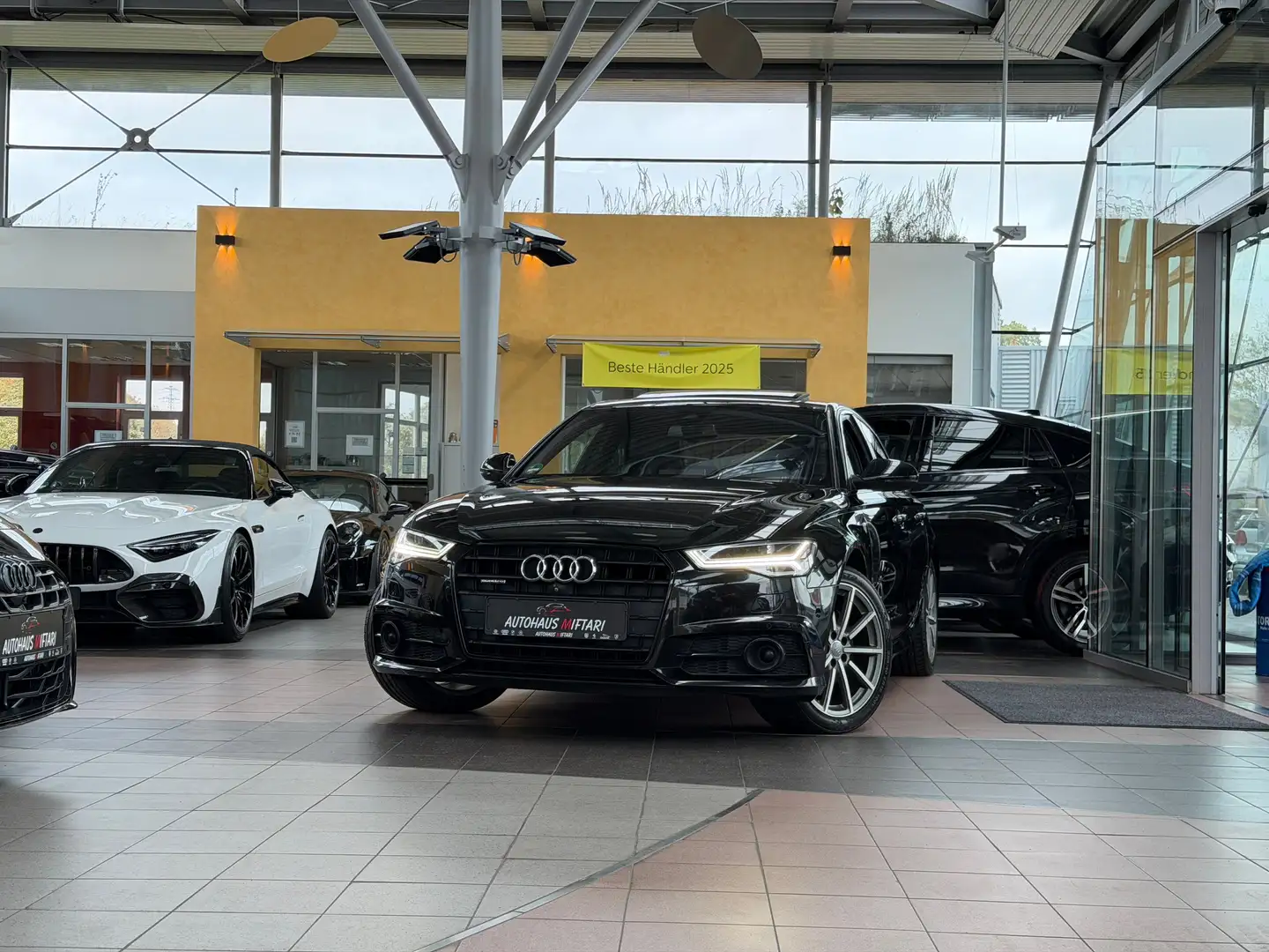 Audi A6 2.0 TDI quattro Limousine S line Bose 360° 19" Noir - 1