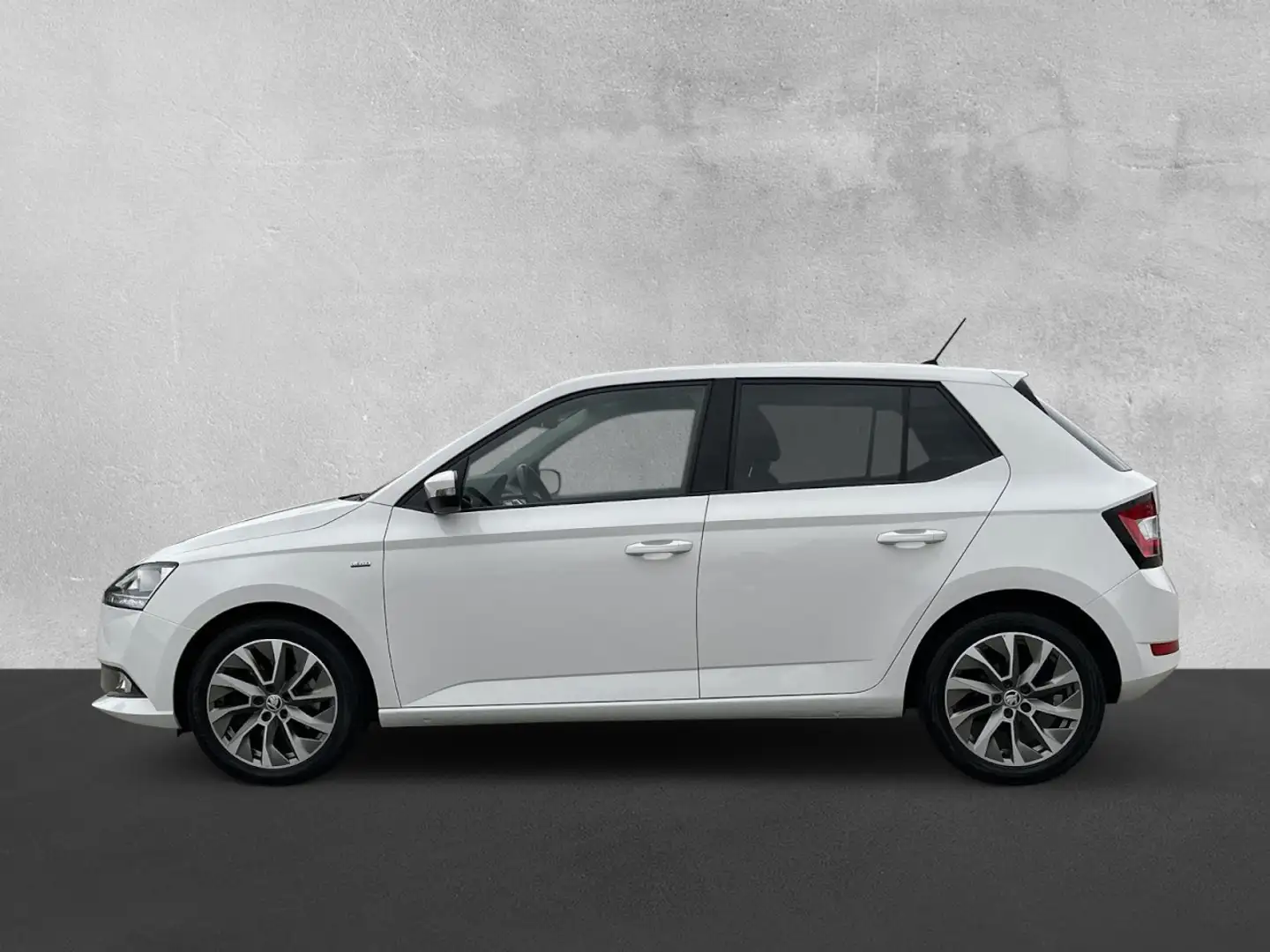 Skoda Fabia 1.0 TSI Clever DSG Klima Einparkhilfe Sitzheizung Blanco - 2