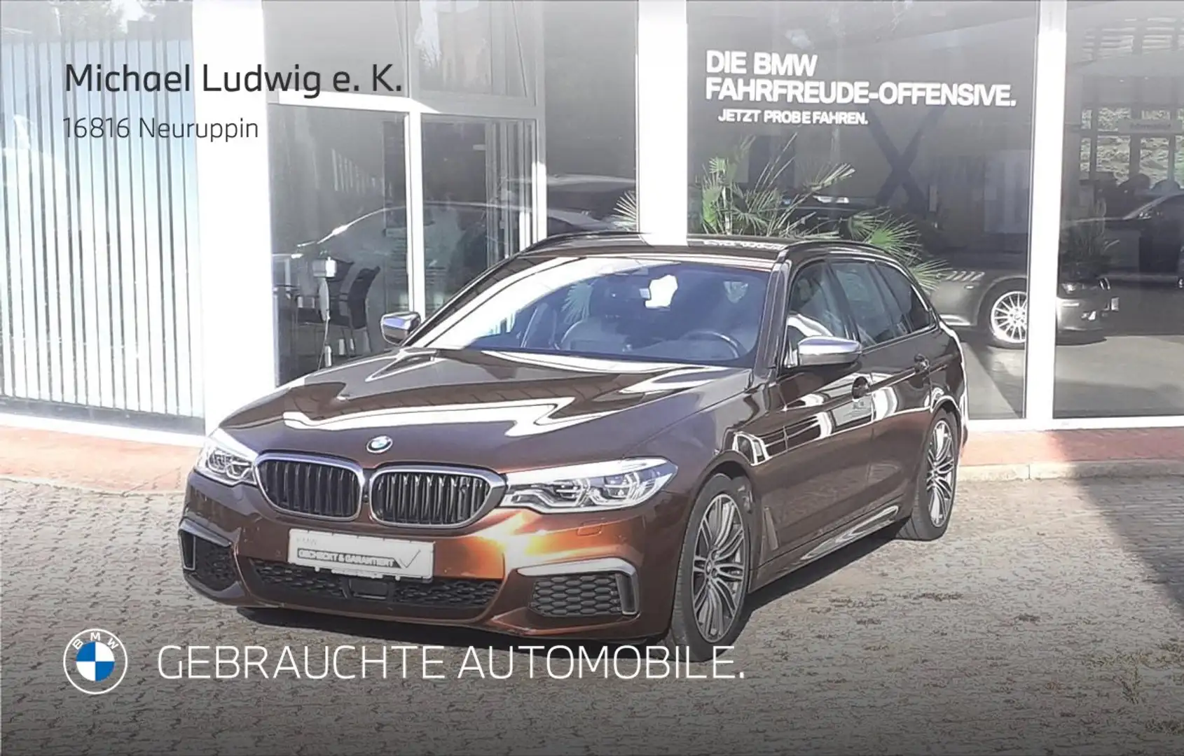 BMW 550 M550d xDrive To Night Vision Head-Up HK HiFi Braun - 1