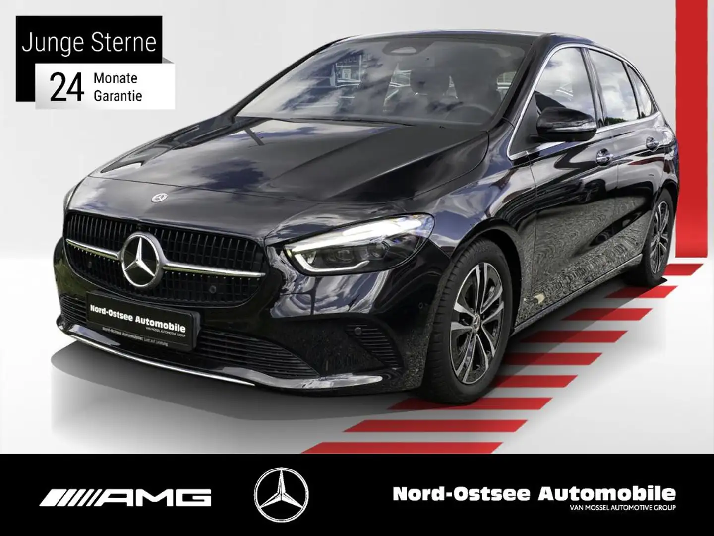 Mercedes-Benz B 200 d PROGRESSIVE ADV.+ TEMPO AHK 360° SITZHZG Schwarz - 1