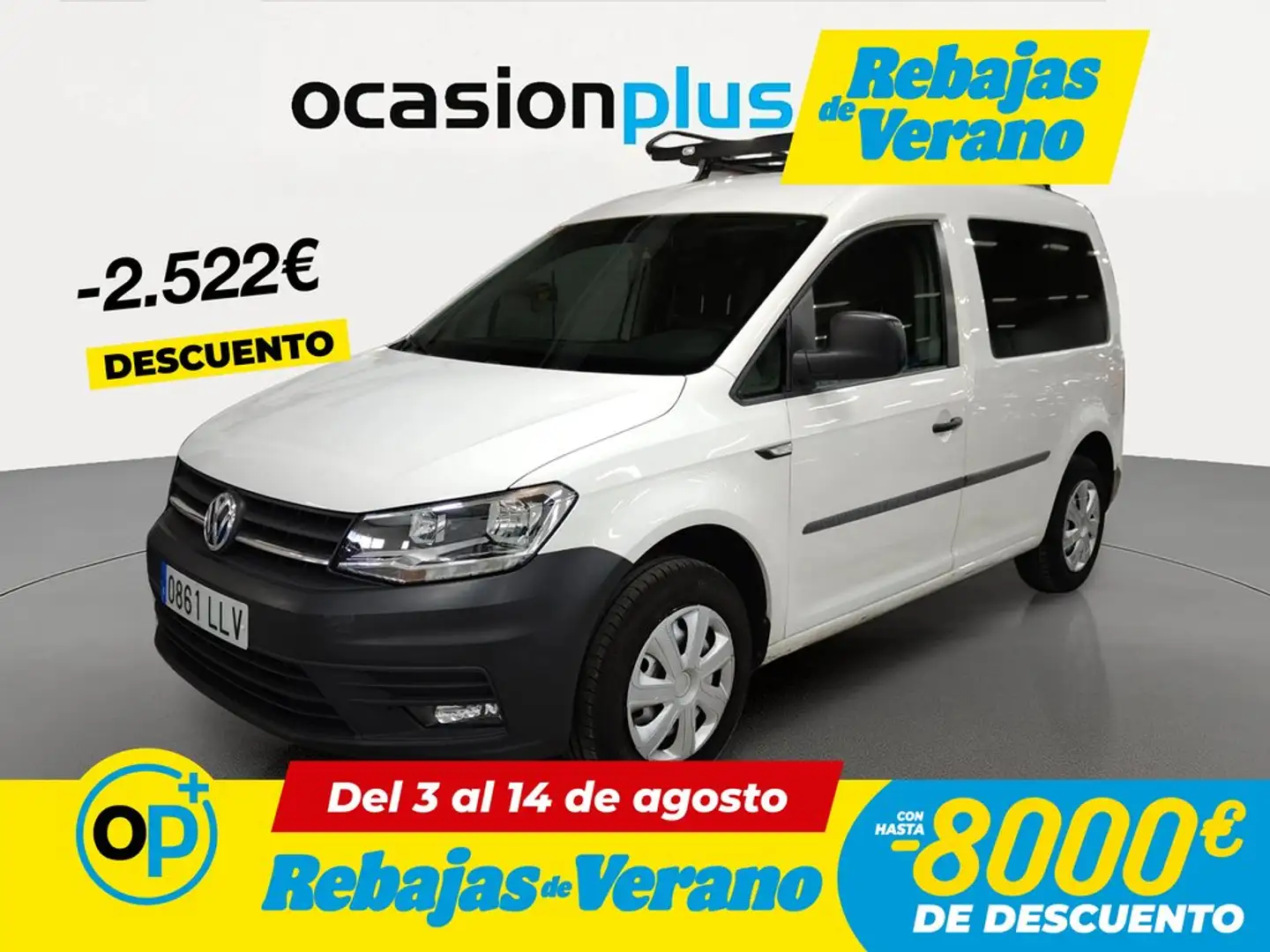 Volkswagen Caddy 2.0TDI Kombi 75kW Blanco - 1