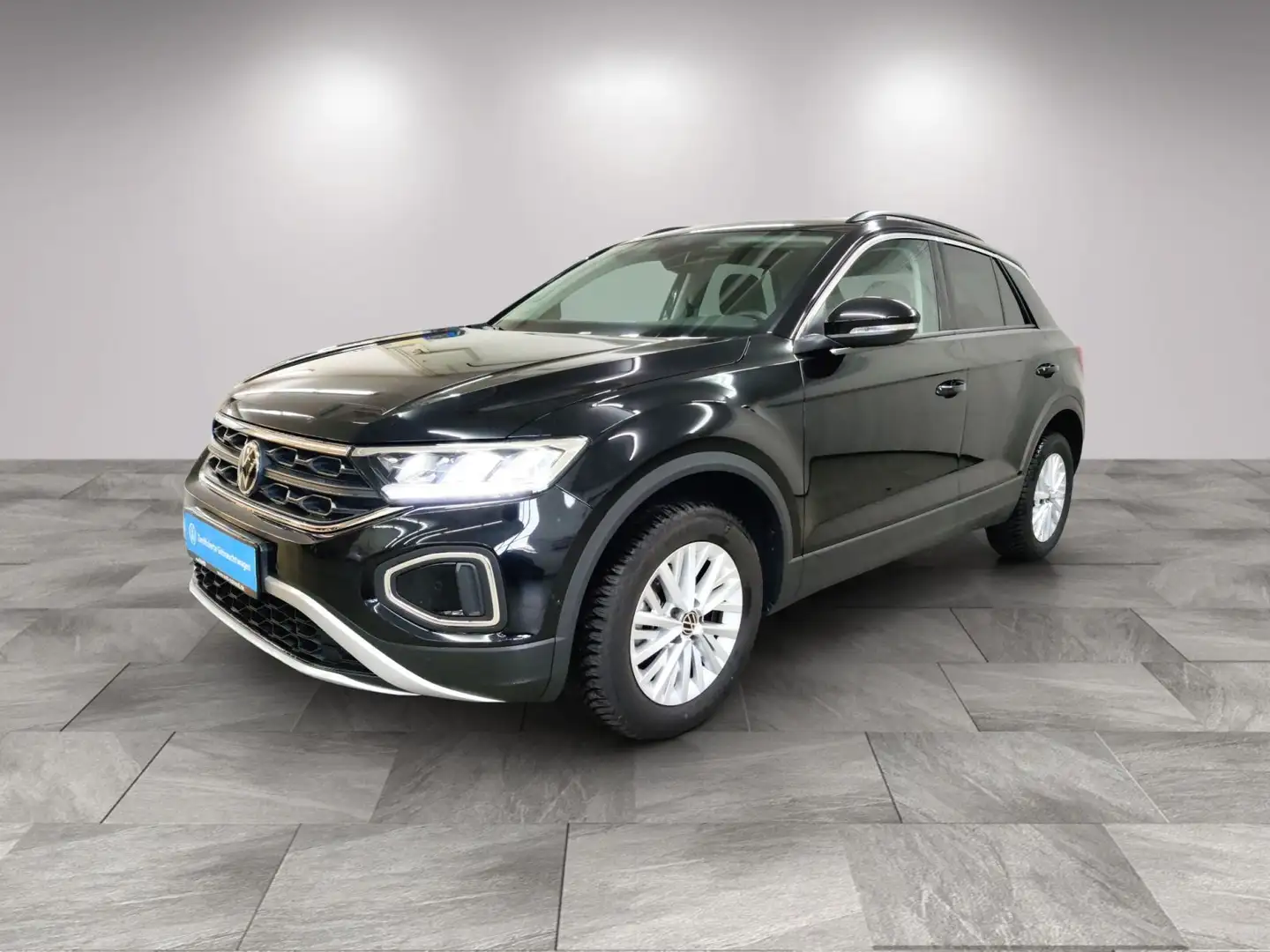 Volkswagen T-Roc Life 1.0 TSI LED/Nav/Sitzhzg/01.30Garantie Schwarz - 2