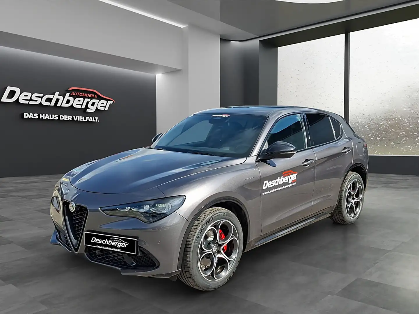 Alfa Romeo Stelvio 2.2 JTDM Veloce Q4 (EURO 6e) Grau - 1