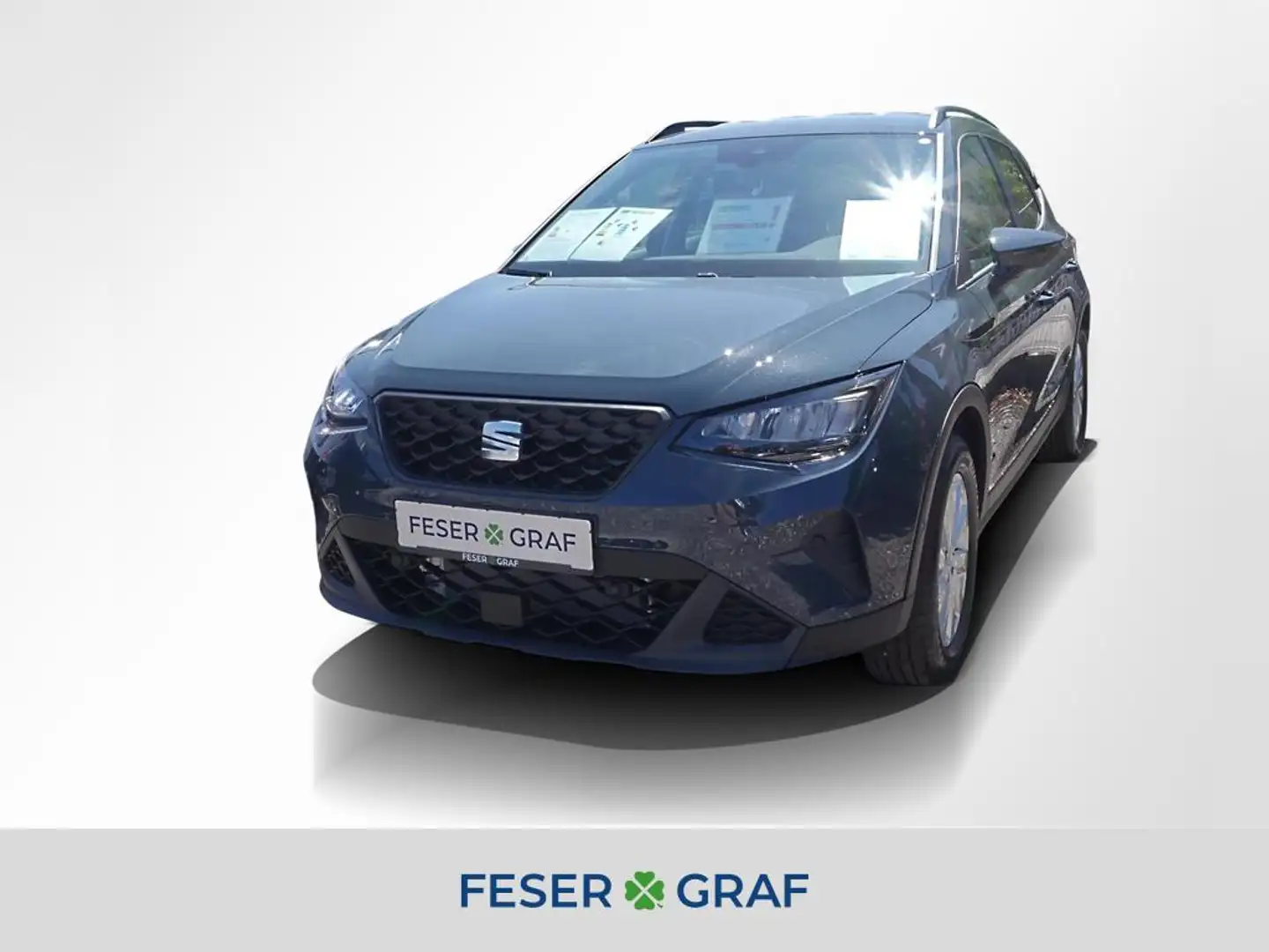SEAT Arona 1.0 TSI Road Edition DSG Navi RüKa Sitzh. Bleu - 1