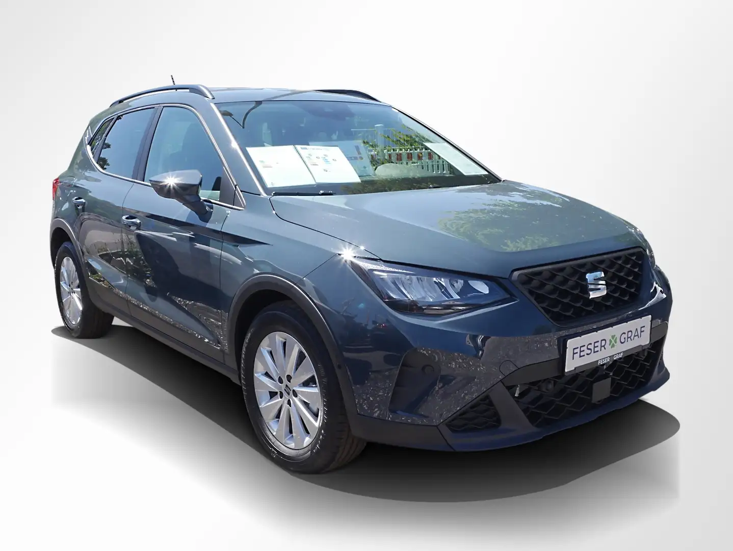 SEAT Arona 1.0 TSI Road Edition DSG Navi RüKa Sitzh. Bleu - 2