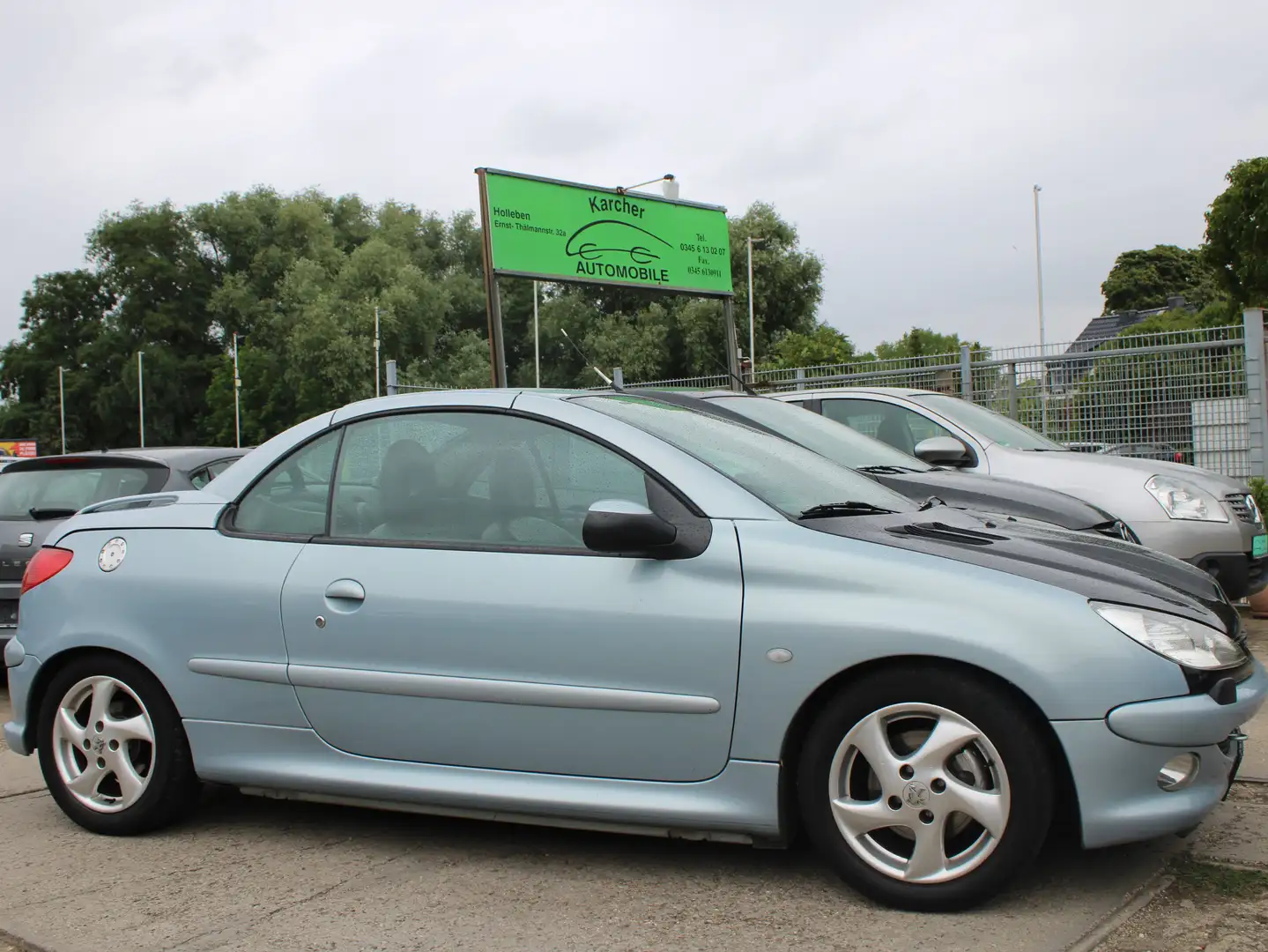 Peugeot 206 CC Platinum*Cabrio*Klima*Leder* Grau - 1