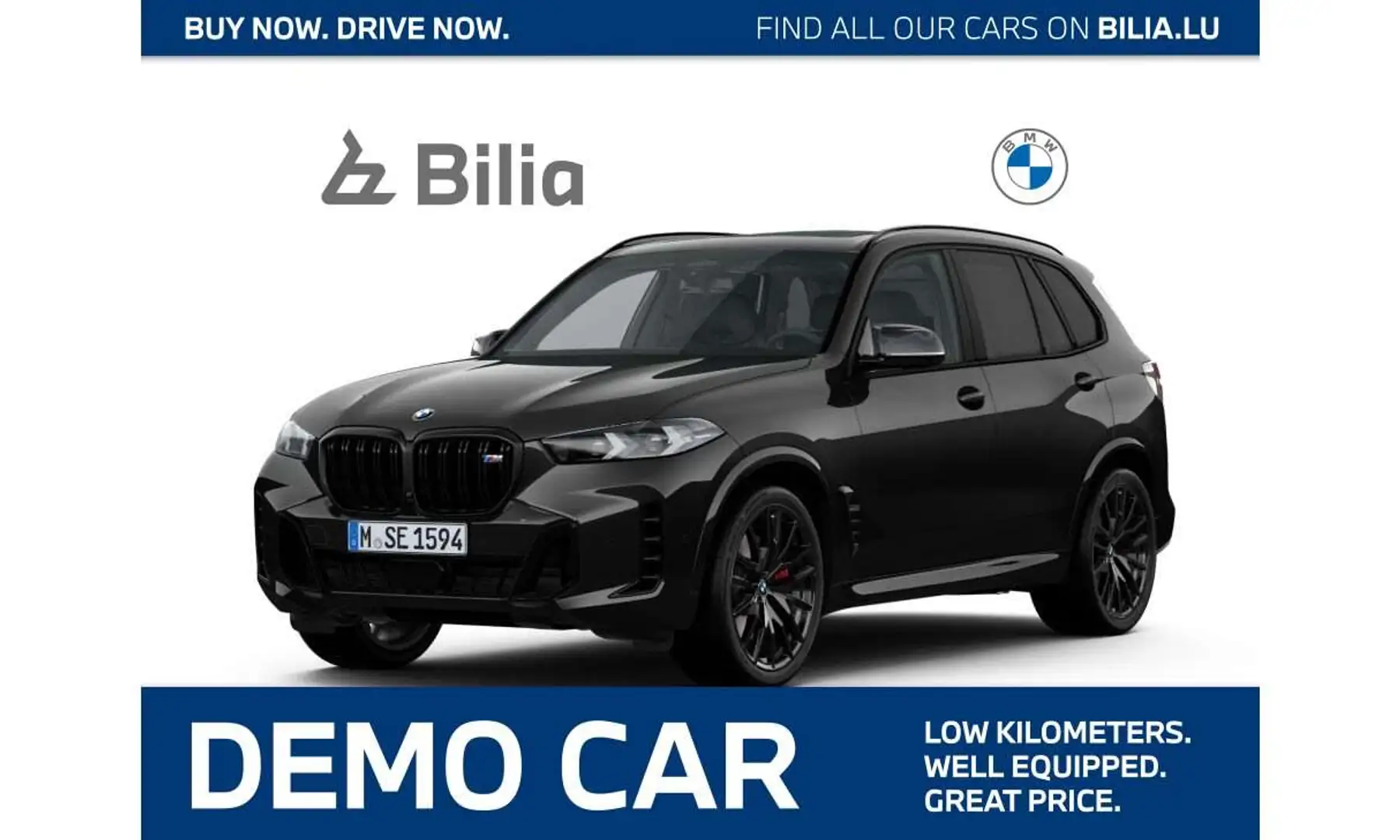 BMW X5 M60i xDrive   Sportpaket Gestiksteuerung DAB Noir - 1