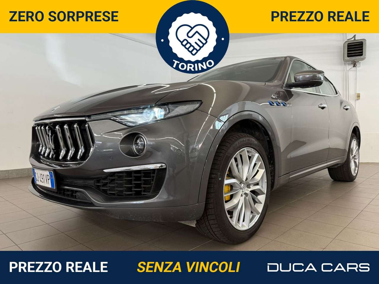 Maserati Levante 330 CV MHEV GT Granlusso Pelle Frau Bianca
