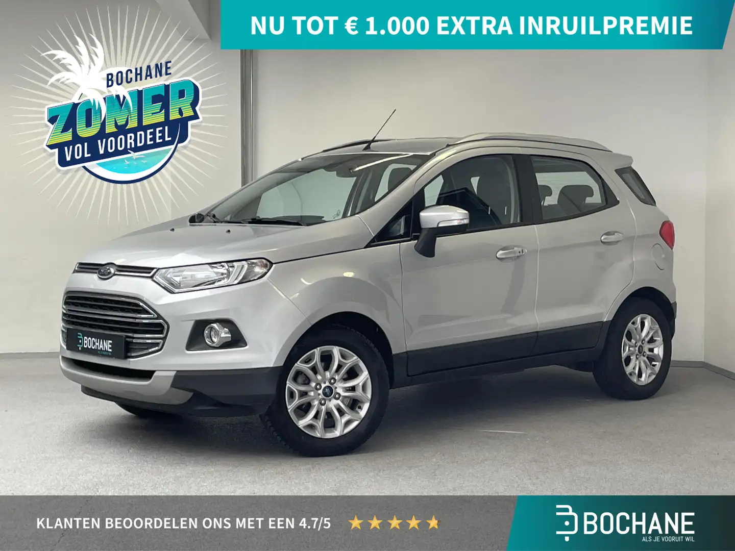 Ford EcoSport 1.0 EcoBoost Titanium | TREKHAAK | PDC | CRUISE | Gris - 1