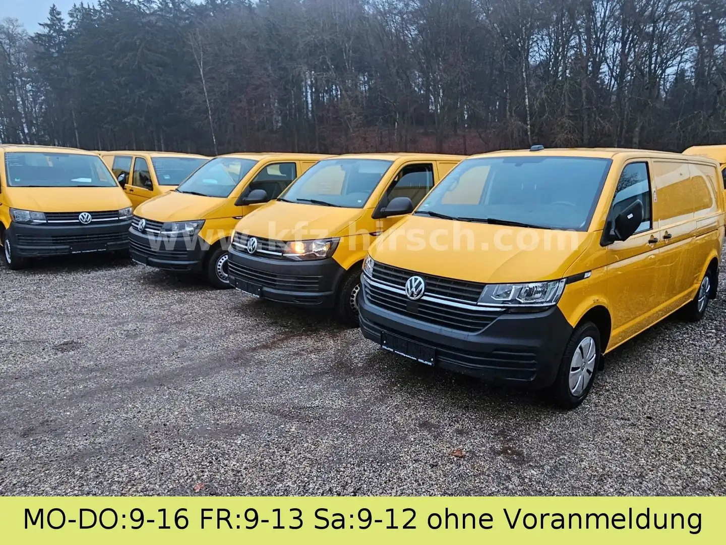 Volkswagen T6 Transporter 2.0TDI 2xSchiebetüre Werkstattgf. Jaune - 2