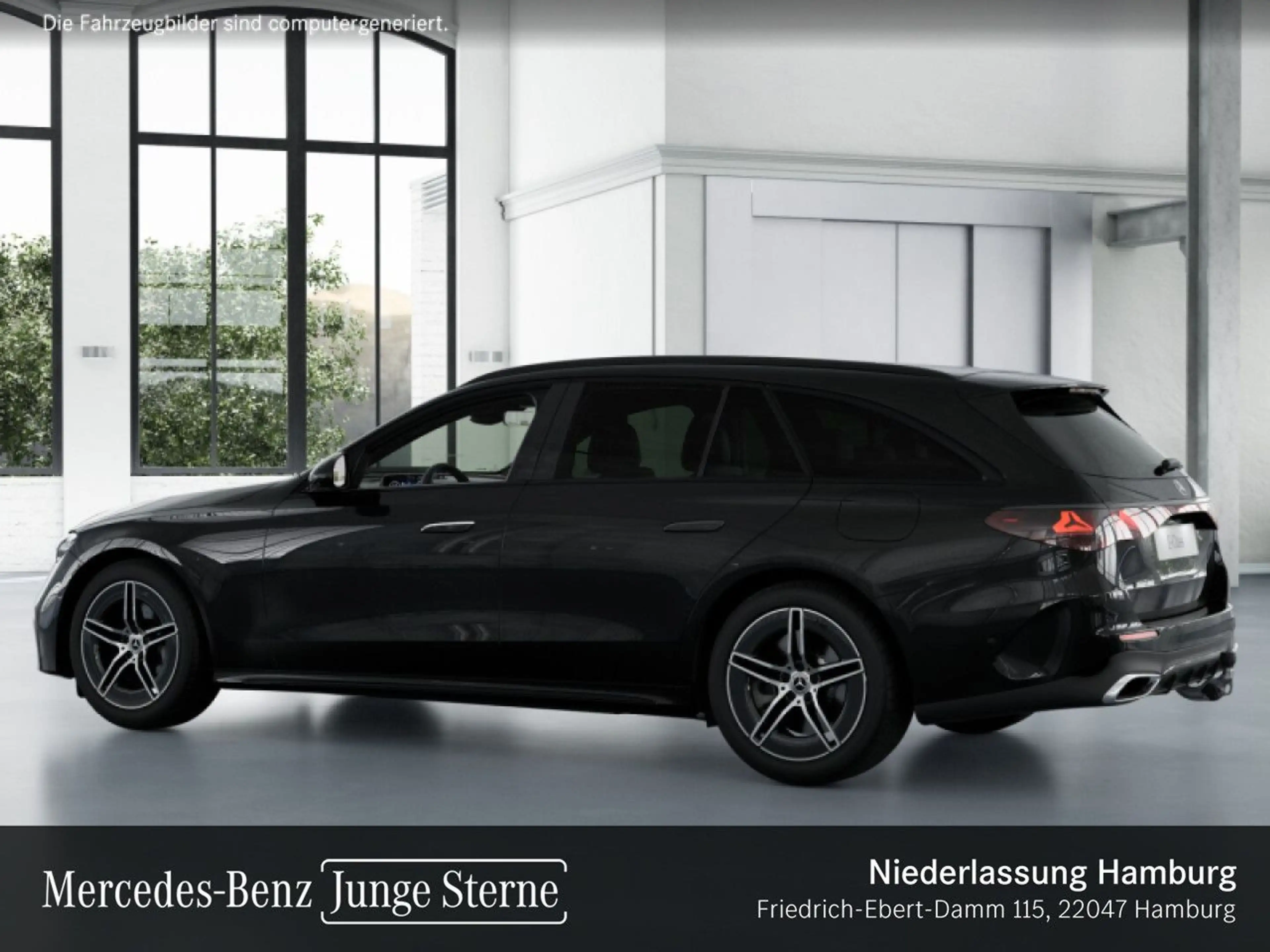 Mercedes-Benz E 300 de T 4M AMG Fahrass 360° Airmat Pano Distr. — photo 15