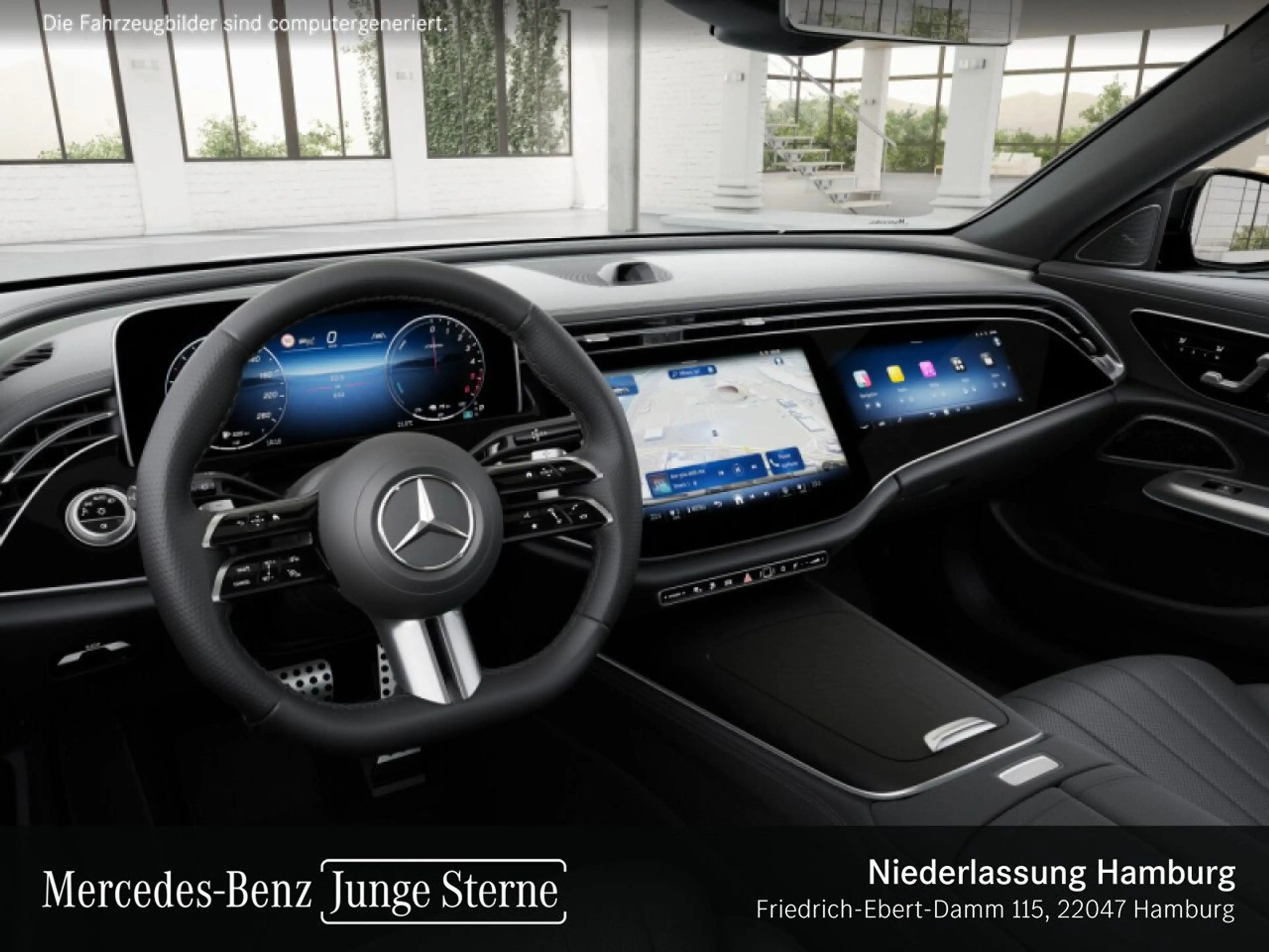 Mercedes-Benz E 300 de T 4M AMG Fahrass 360° Airmat Pano Distr. — photo 10