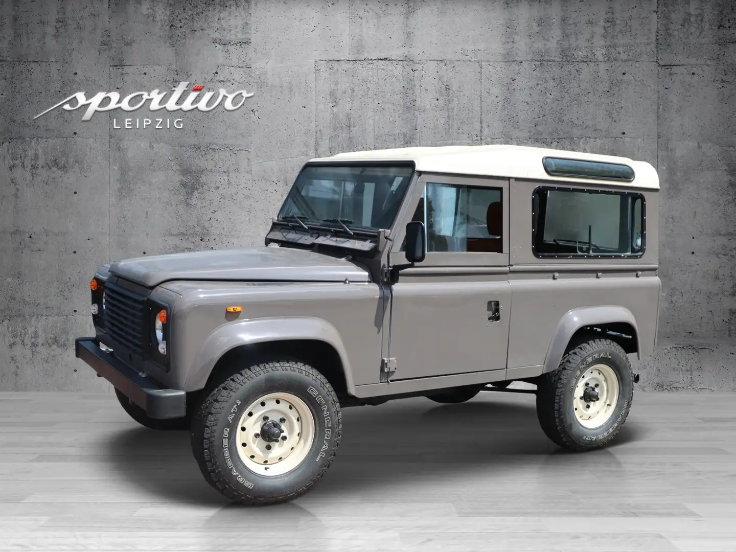 Land Rover Defender 90  / V8 / 4,2 Grau - 2