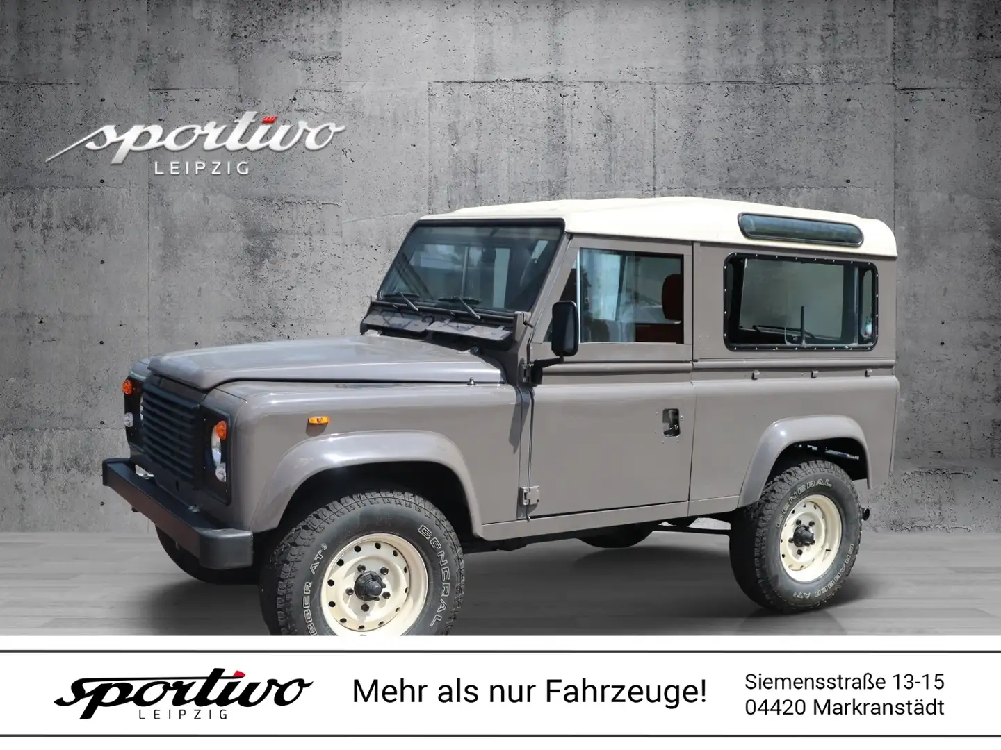 Land Rover Defender 90  / V8 / 4,2 Grau - 1