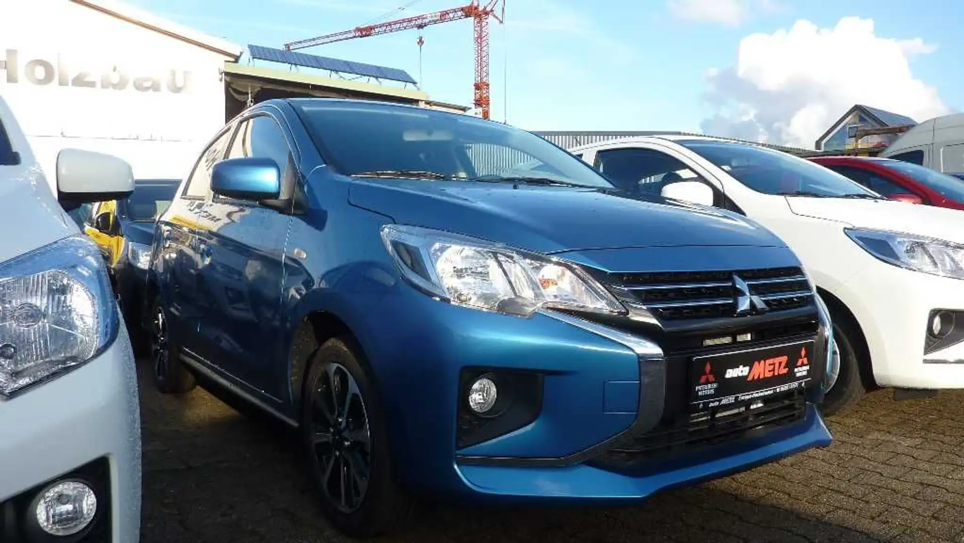 Mitsubishi Space Star Select Plus + 1.2 CVT/Automatik Bleu - 1