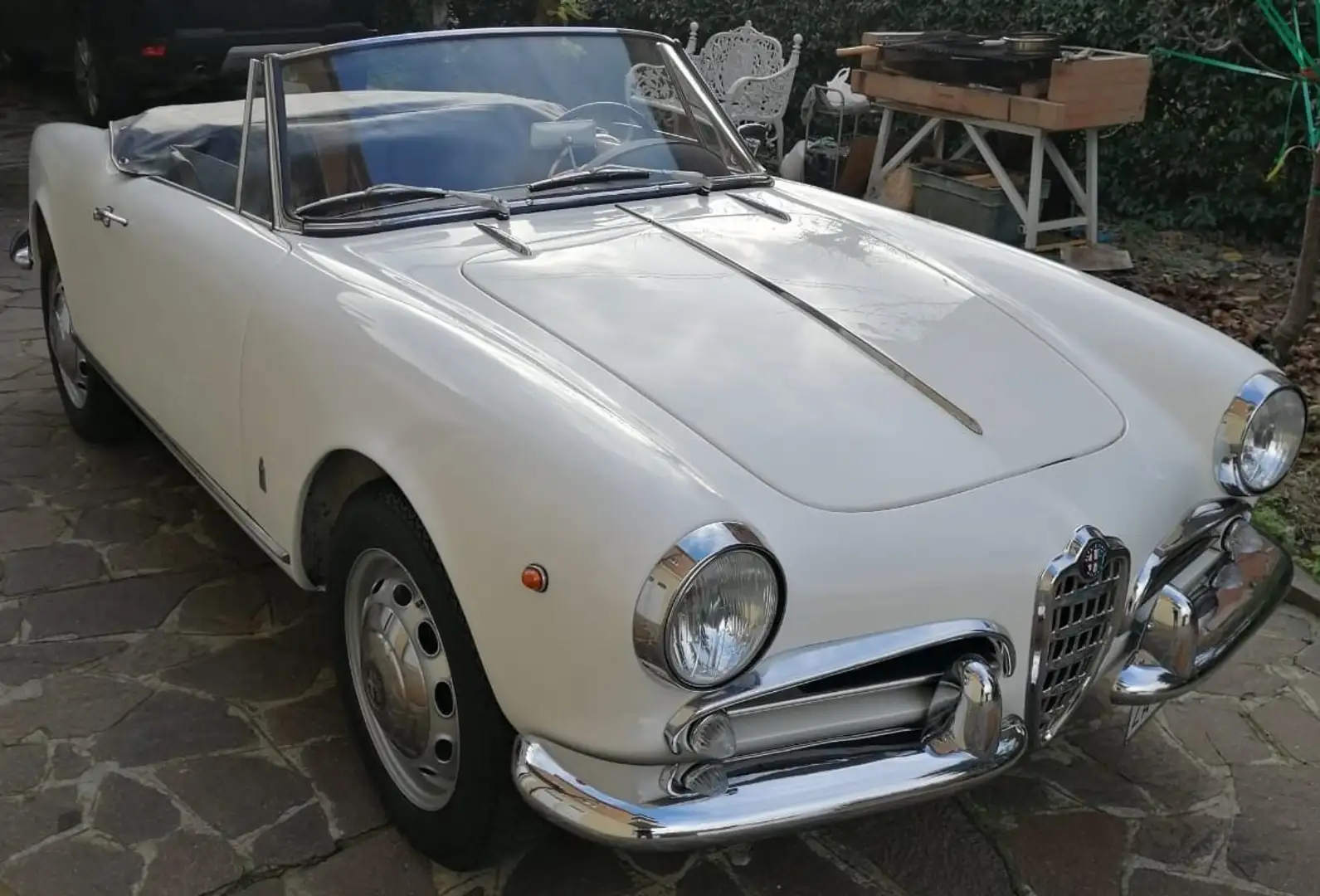 Alfa Romeo Giulietta SPIDER Blanco - 1