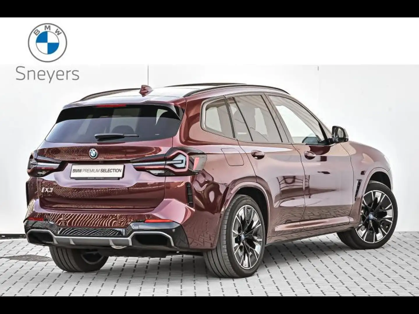 BMW iX3 M Sport Rood - 2
