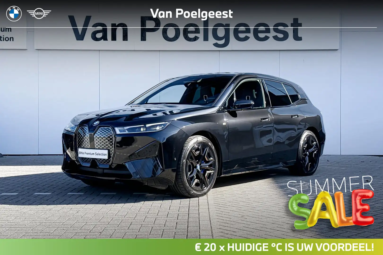 BMW iX M60 High Executive 112 kWh | Summer Sale 20 Zwart - 1