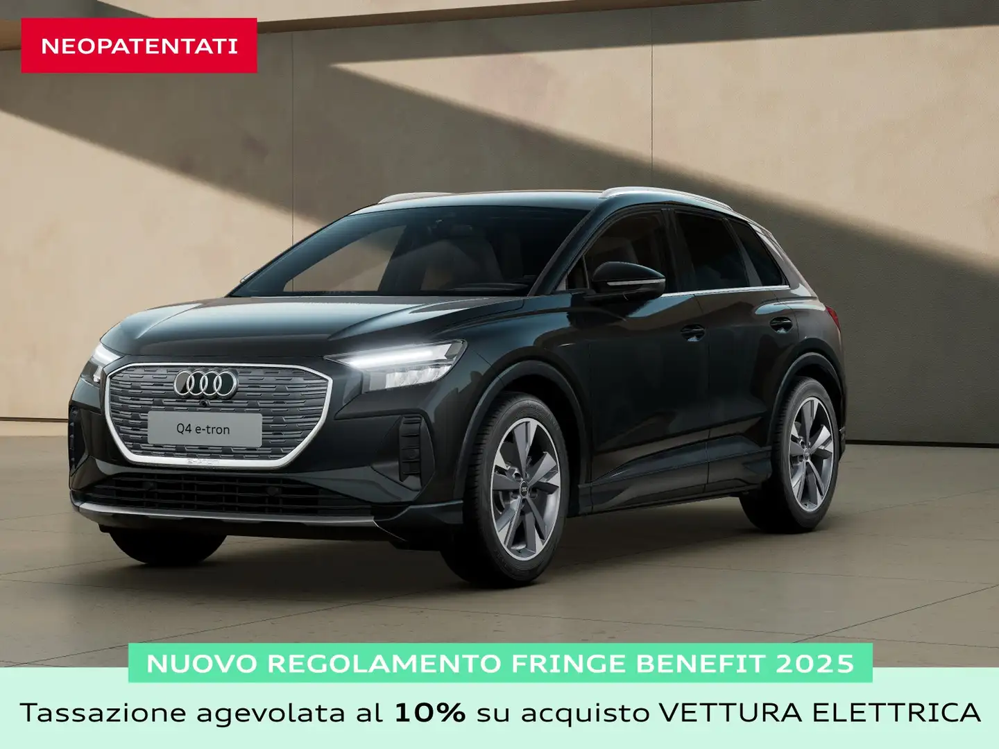 Audi Q4 e-tron 40 business advanced Nero - 1