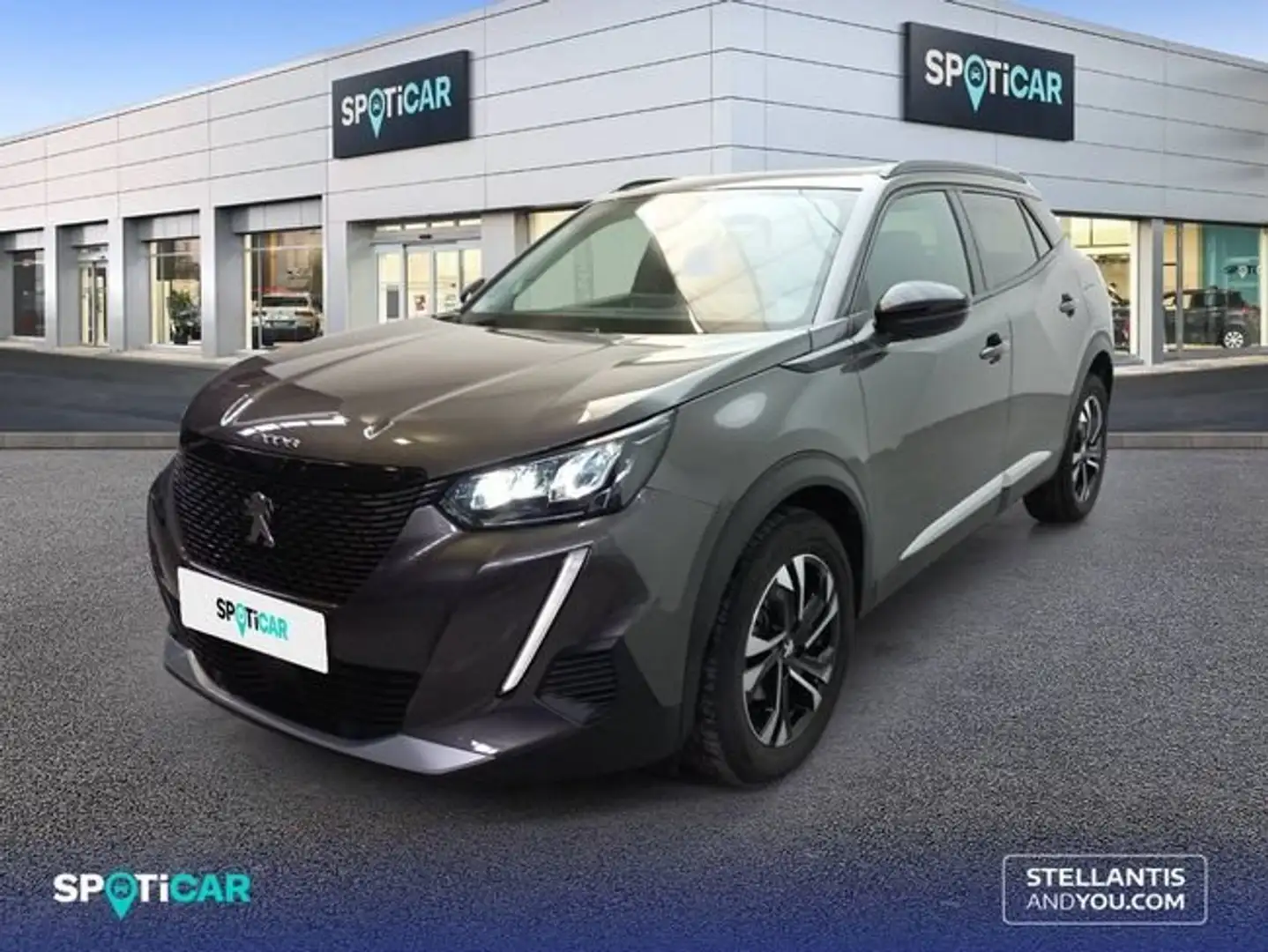 Peugeot 2008 1.2 PureTech S&S Allure Pack EAT8 130 Gris - 1