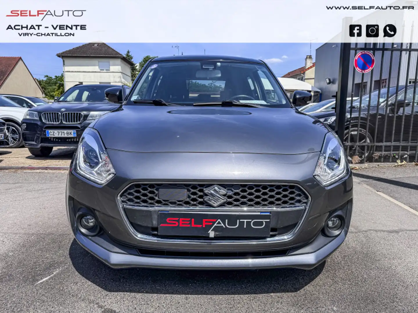 Suzuki Swift 1.0 BOOSTERJET HYBRID SHVS 111CH PACK Gris - 2