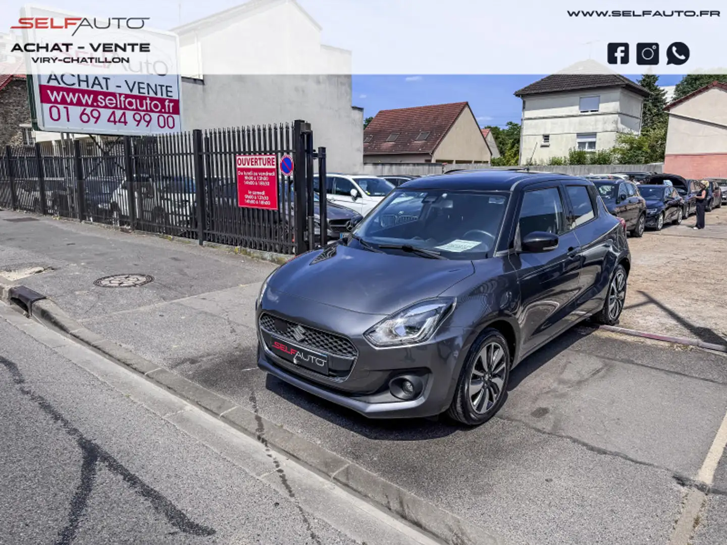 Suzuki Swift 1.0 BOOSTERJET HYBRID SHVS 111CH PACK Gris - 1