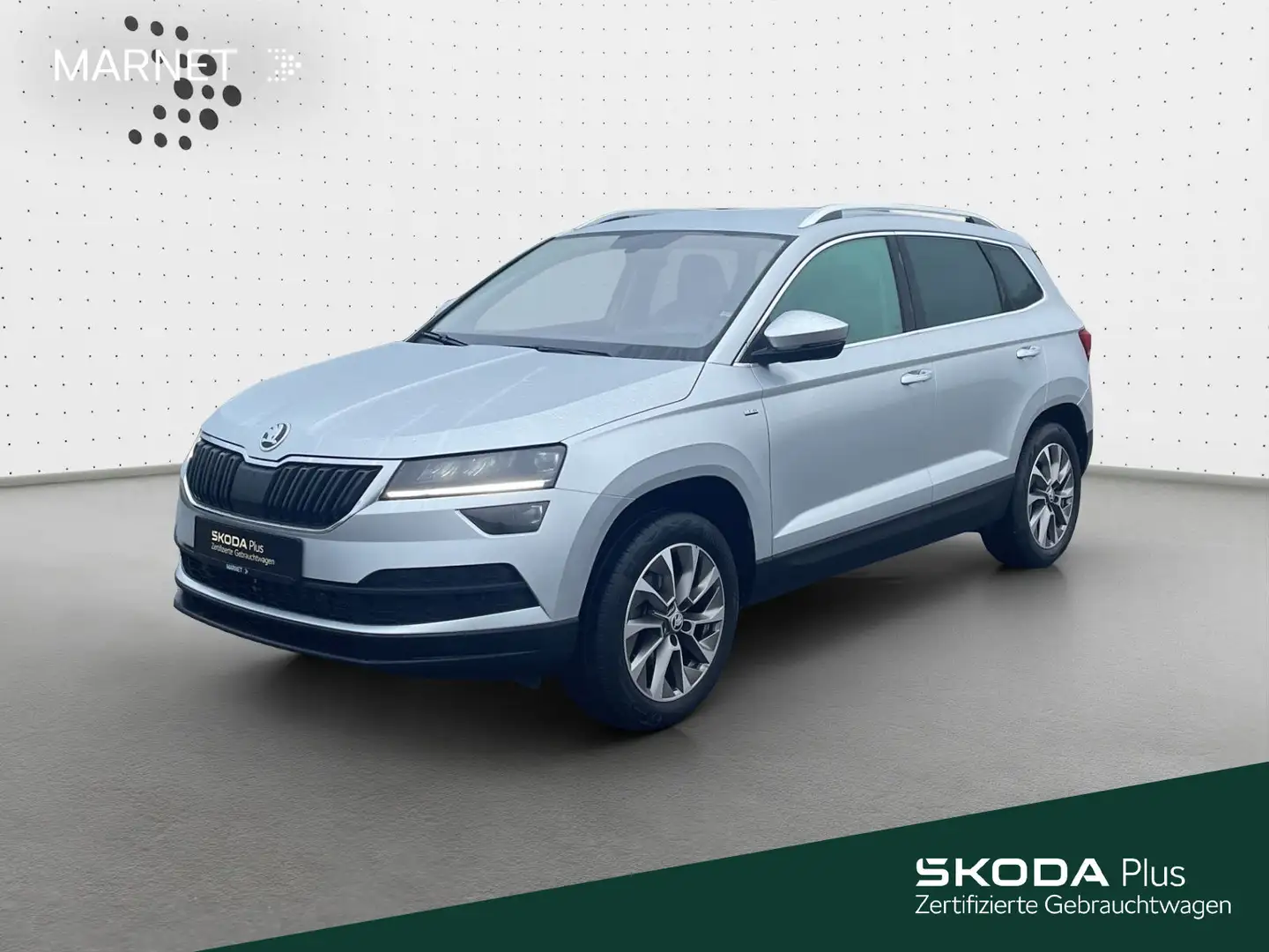 Skoda Karoq 1.5 TSI DSG CLEVER* Navi*AHK*El.Heck*Kamer Silber - 1