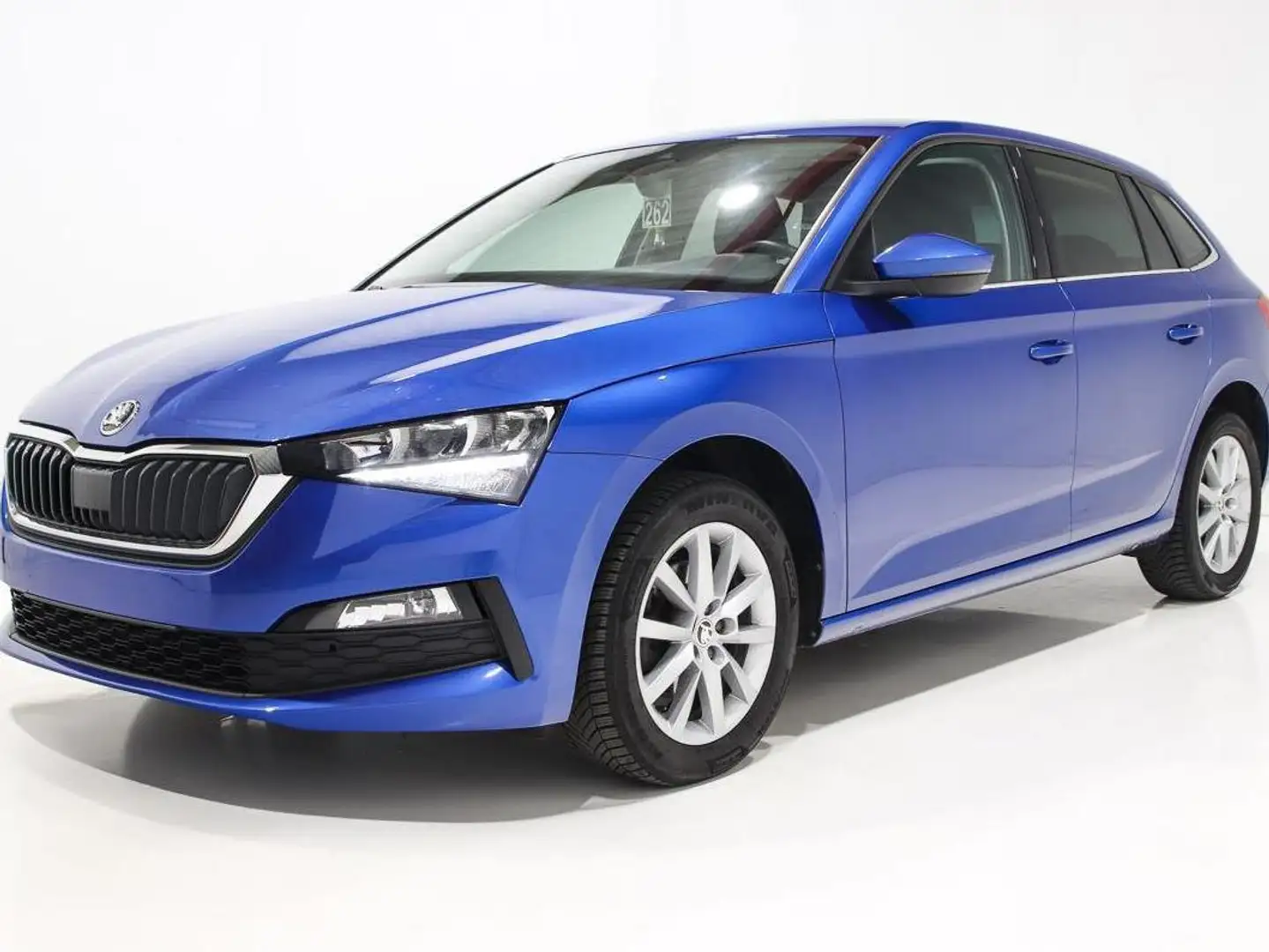 Skoda Scala Scala 1.0 TSI,CARPLAY,CAM,LED,VIRT COCKPIT. Bleu - 1