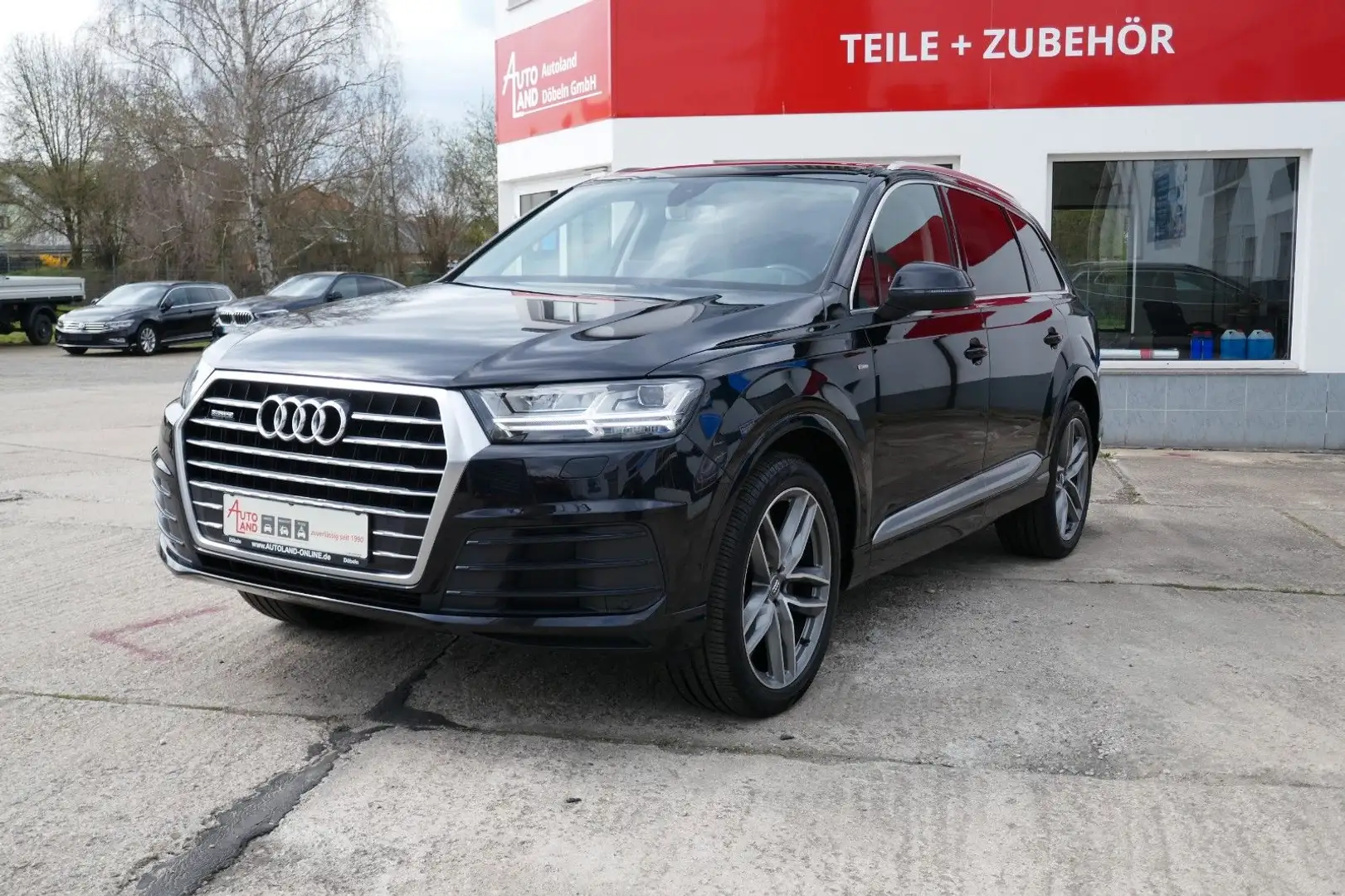 Audi Q7 3.0 TDI quattro S Line Luft/AHK/MMI/LED/Leder Nero - 2