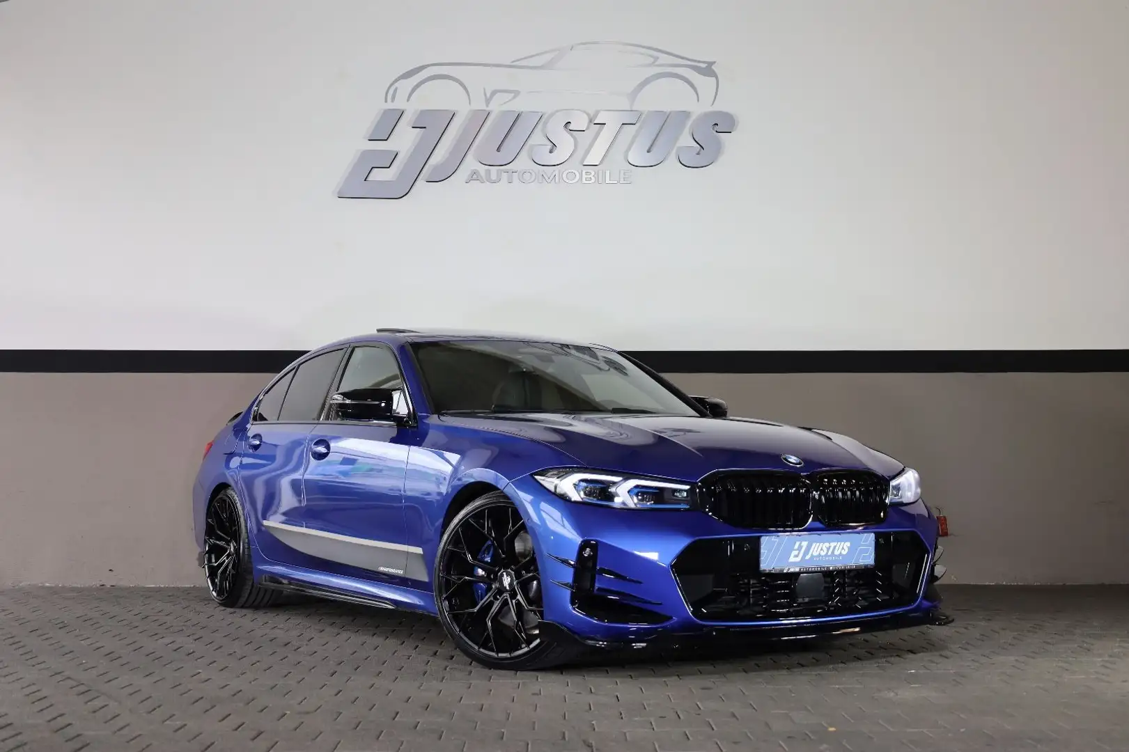 BMW 340 xDrive/360*/HUD/ACC/TOTW/H&K/LHZ/SHZ/R20 Bleu - 1