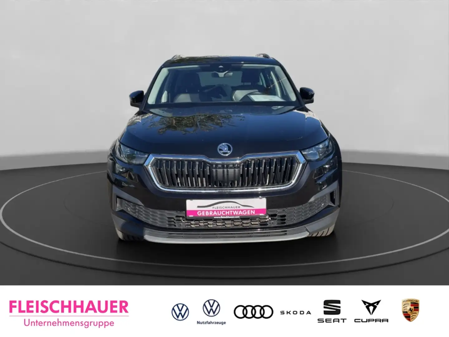 Skoda Kodiaq Style 4x4 Leder AHK schwenk Navi Columbus VC AreaV Schwarz - 2