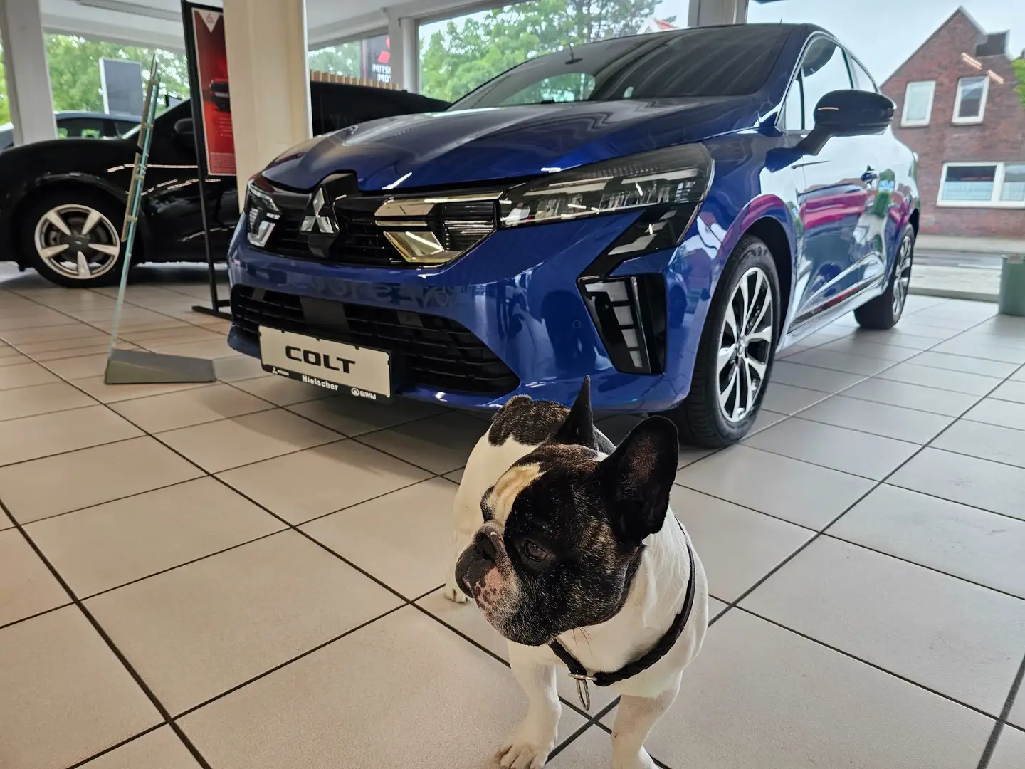 Mitsubishi Colt 1.0 Turbo PLUS m. Anhängerkupplung Blau - 1