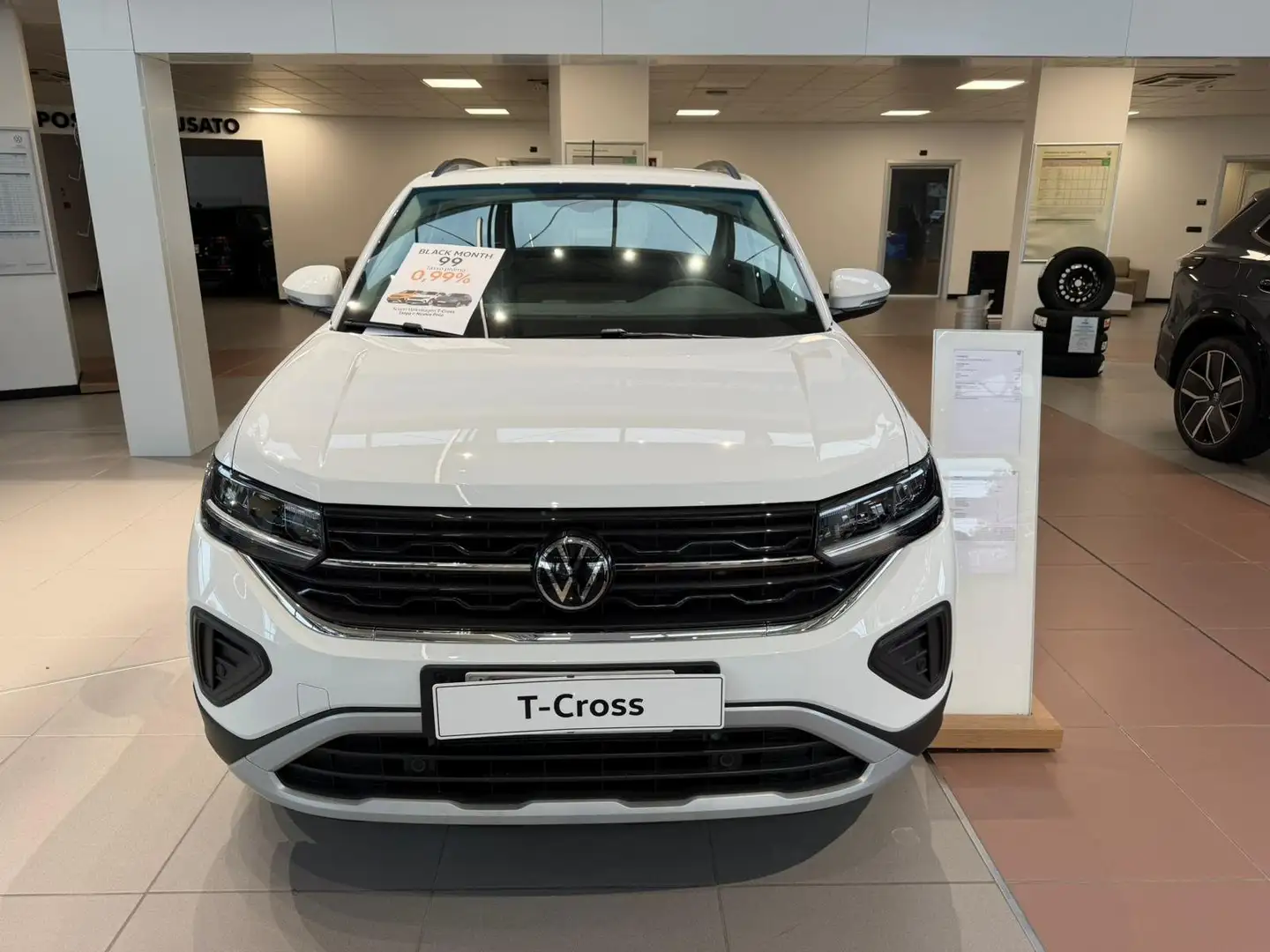 Volkswagen T-Cross Edition Plus- TAN SUPER AGEVOLATO 0,99% Bianco - 2