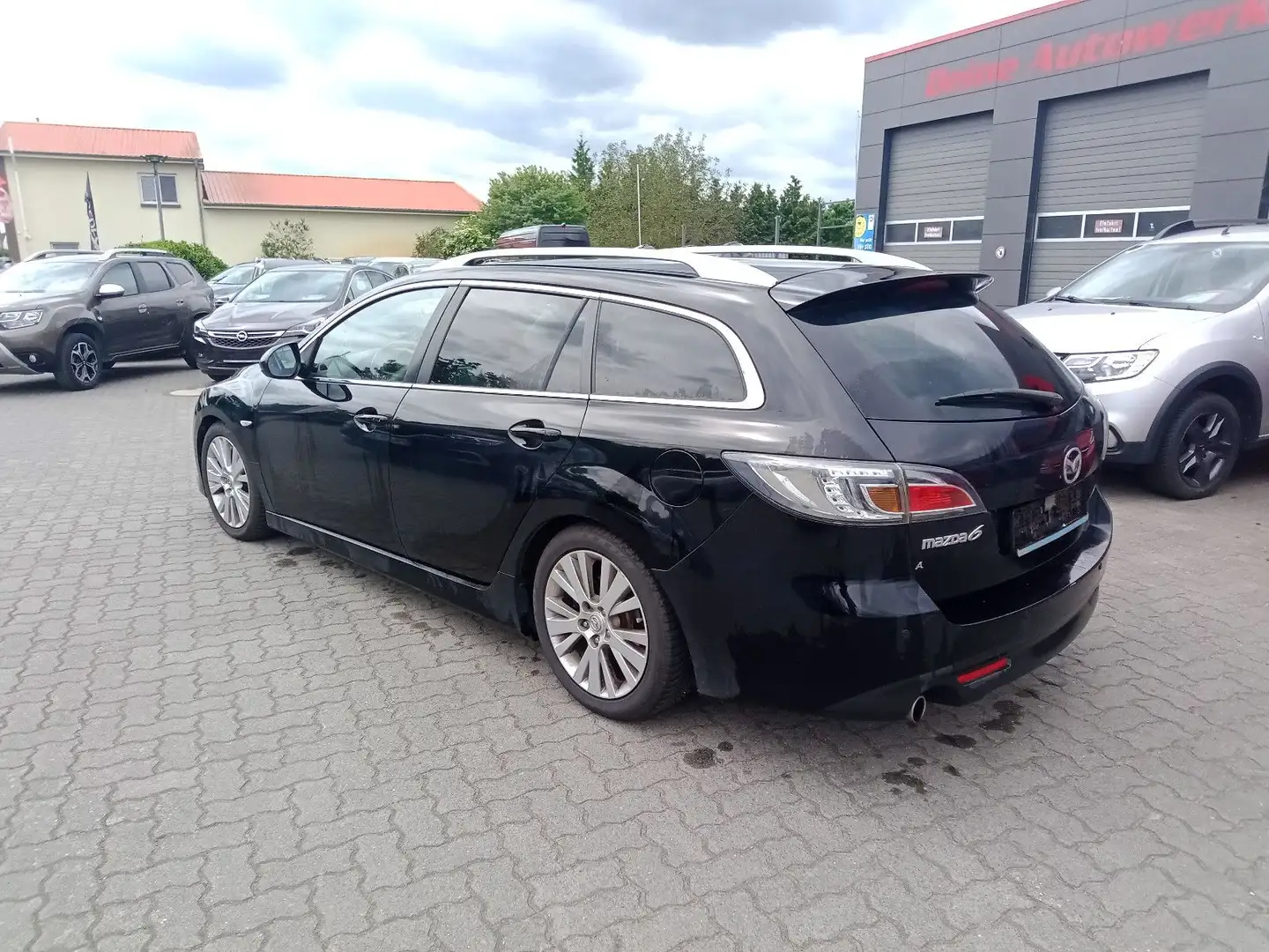 Mazda 6 Kombi 2.5/KLIMAAUTO/SH/KEYLESS/PDC/TEMPO Zwart - 2