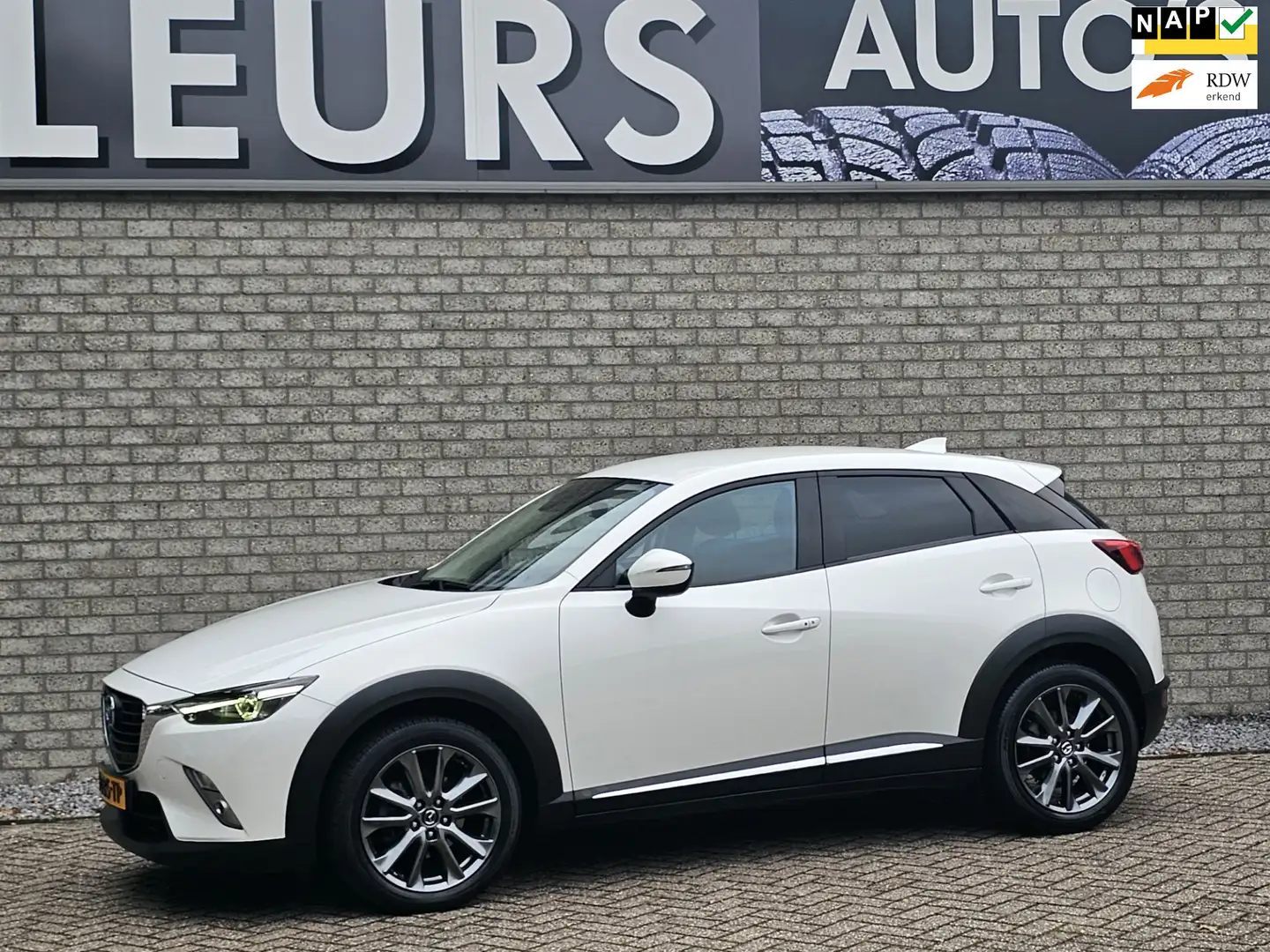Mazda CX-3 2.0 SkyActiv-G 120 GT-Luxury Leer/Camera Wit - 1