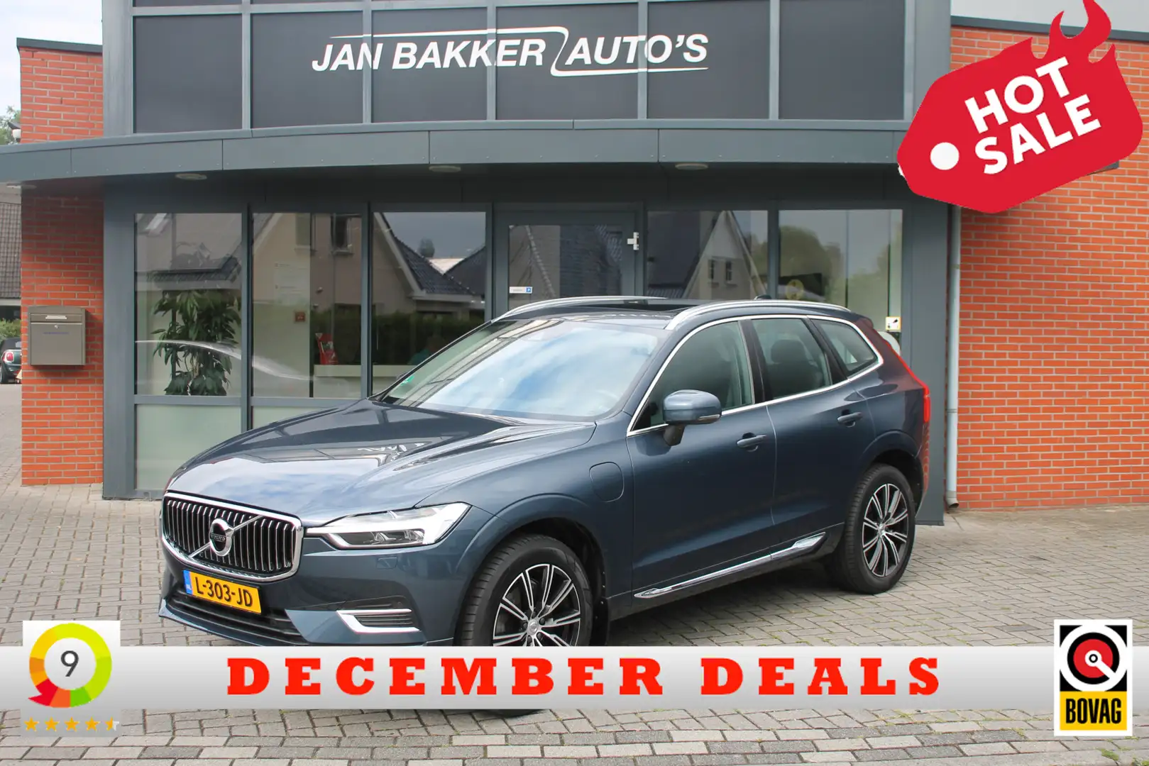 Volvo XC60 2.0 T8 Twin Engine AWD Inscription ✅ Panoramadak ✅ Blau - 1