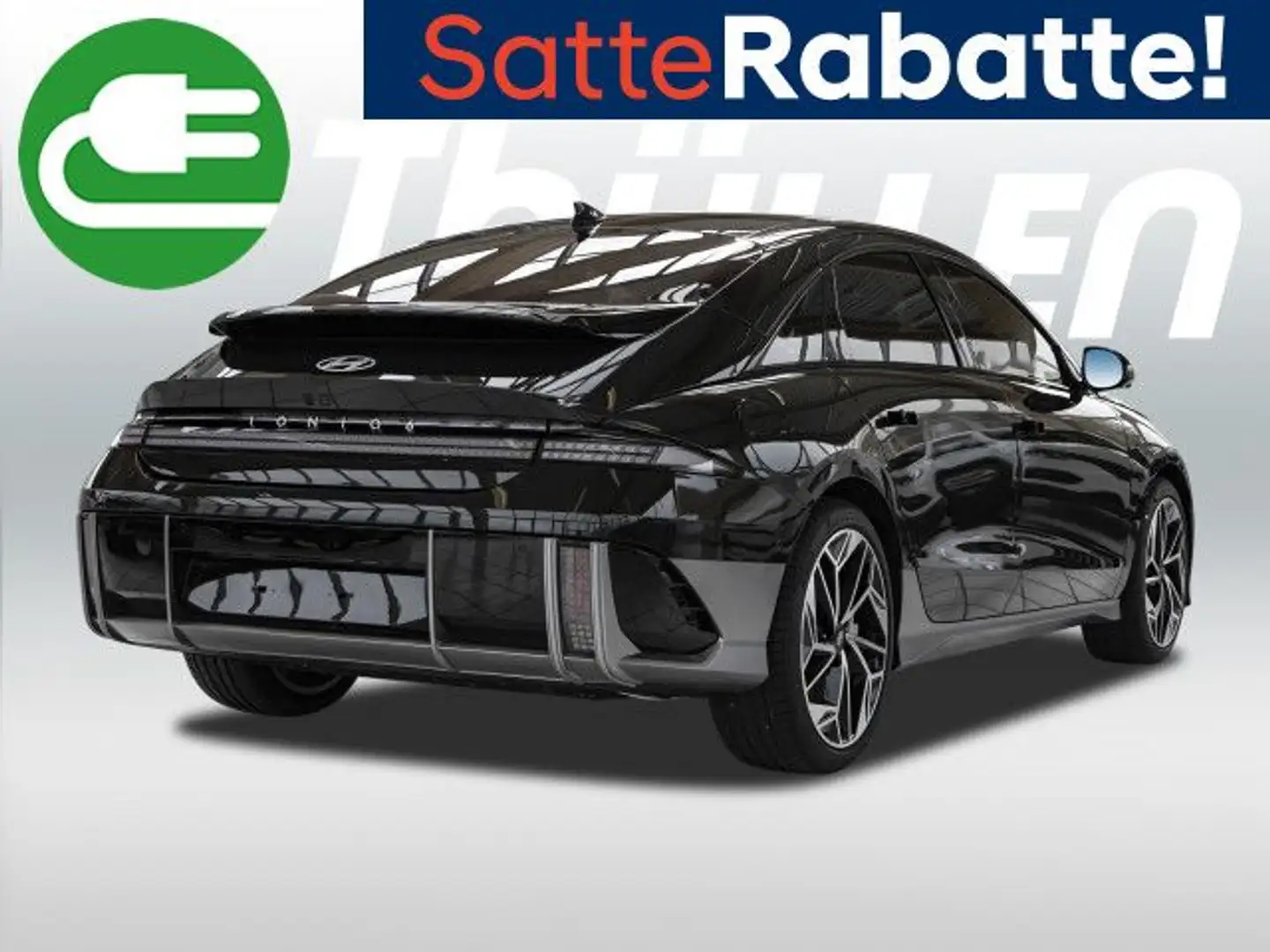 Hyundai IONIQ 6 UNIQ 20" 77,4kWh Batterie Heckantrieb Navi Grün - 2
