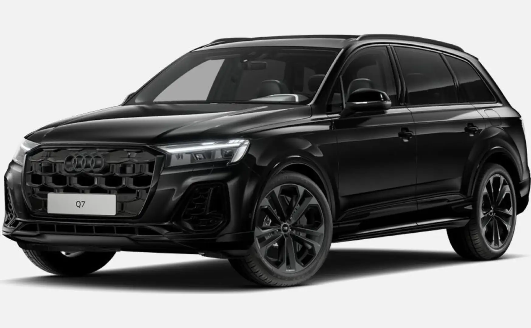 Audi Q7 SUV S line business TFSI e quattro ❗️BLACK EDITION Schwarz - 1