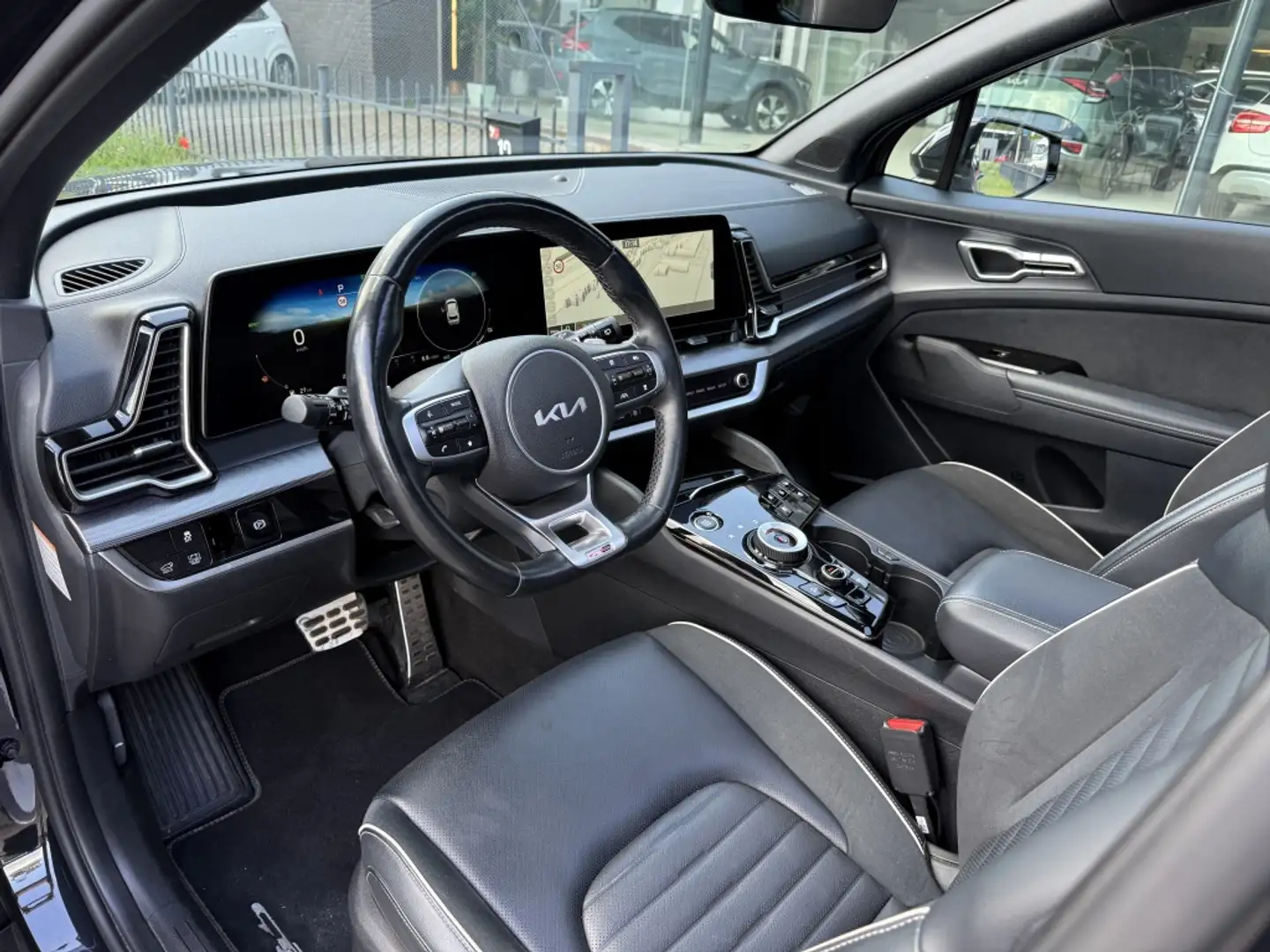 Kia Sportage 1.6 T-GDi 230PK Hybrid GT-PlusLine | Full Option | Zwart - 2
