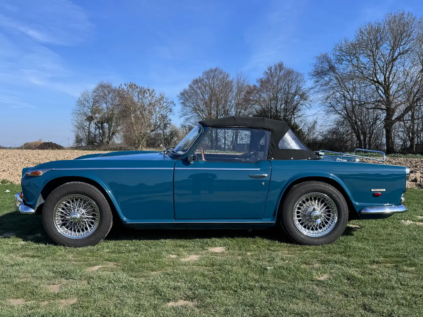 Triumph TR5 Azul - 1