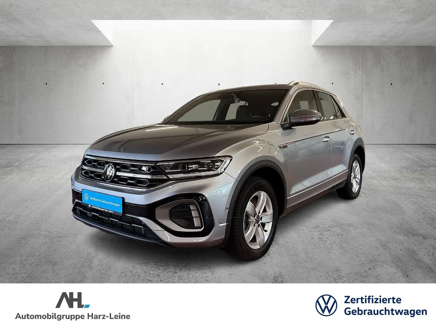 Volkswagen T-Roc 2.0 TSI R-Line 4Motion DSG LED ACC RFK AHK Silber - 1