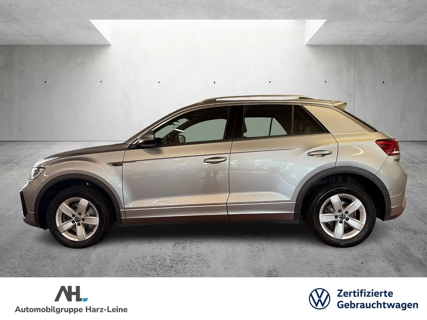 Volkswagen T-Roc 2.0 TSI R-Line 4Motion DSG LED ACC RFK AHK Silber - 2