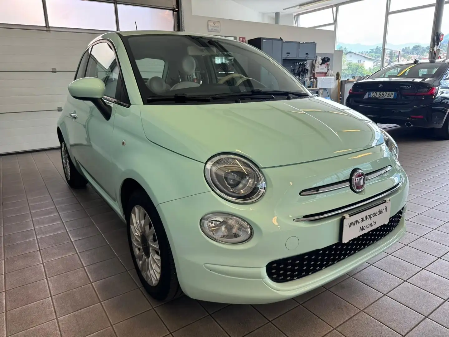 Fiat 500 1.2 Lounge Verde - 2
