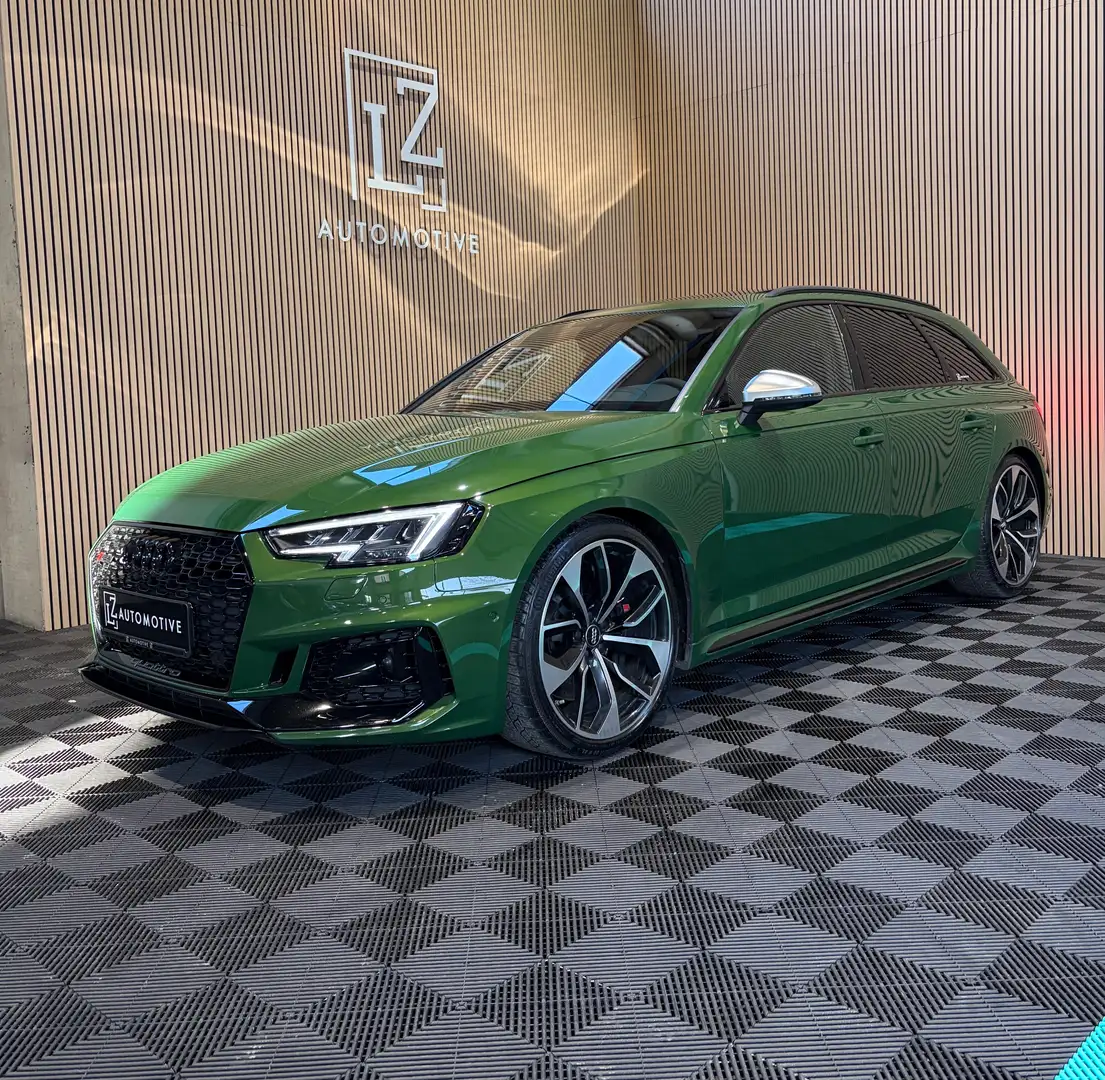 Audi RS4 quattro 5,49%FIX *SONOMAGRÜN,PANO,B&O,20 ZOLL* Grün - 2