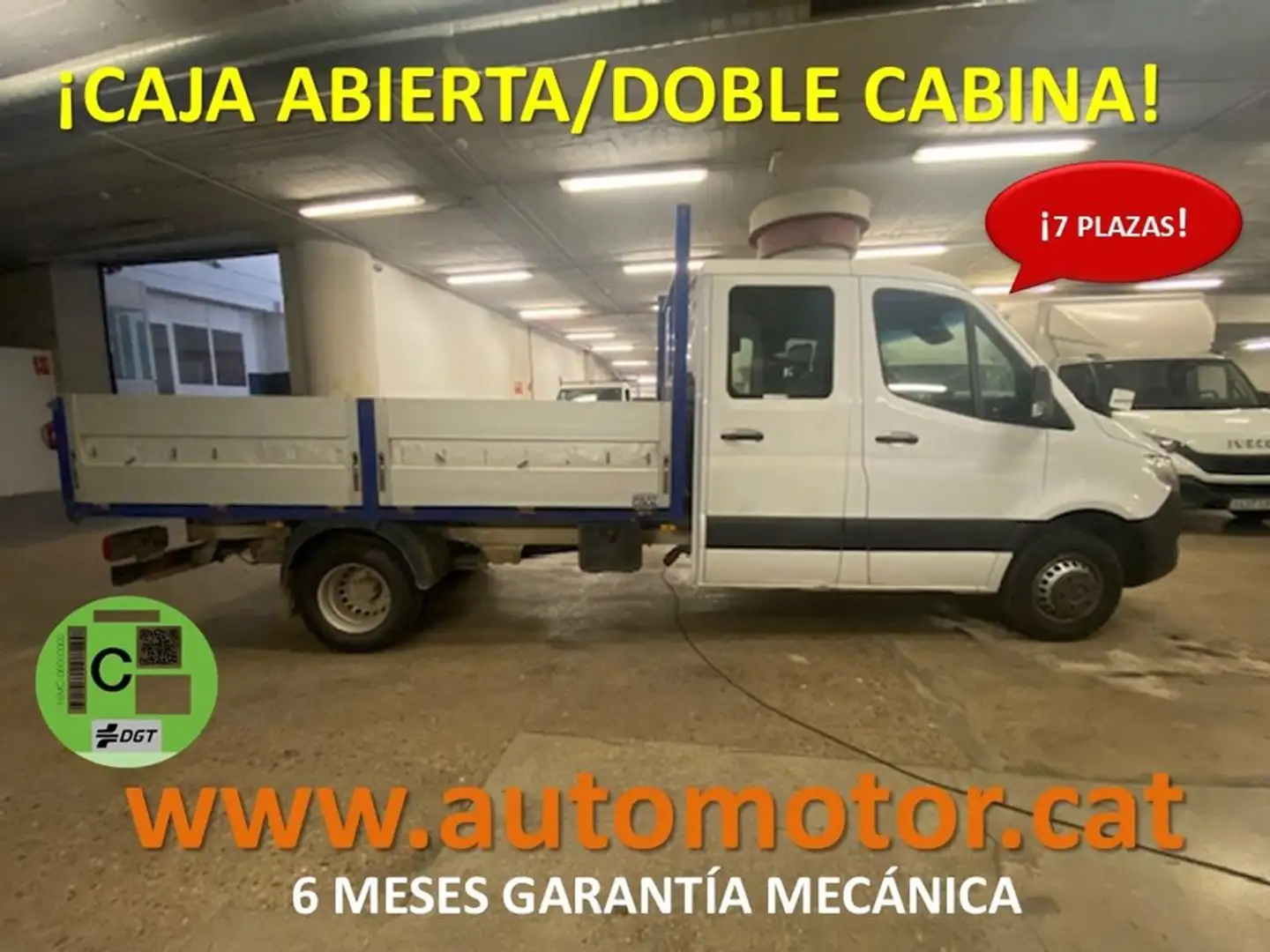 Mercedes-Benz Sprinter 514 CDI Largo Caja Abierta Doble Cabina Bianco - 1