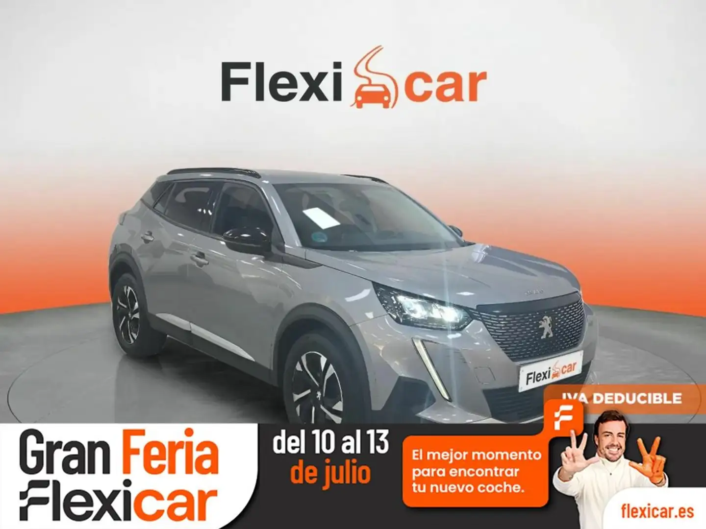 Peugeot 2008 1.2 PureTech S&S Allure Pack EAT8 130 Gris - 1