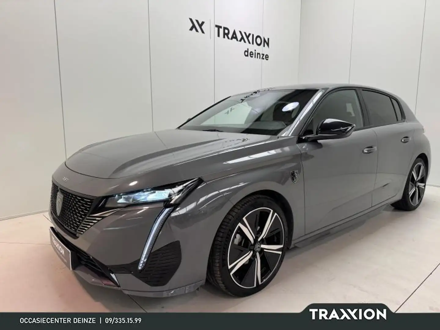 Peugeot 308 1.2i EAT8 GT **SELENIUM** GPS|PDC|LED|CAM360|DAB|A Gris - 1